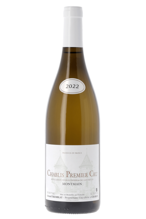 Chablis Premier Cru Montmain Domaine Gérard Tremblay 2022 - frontbs