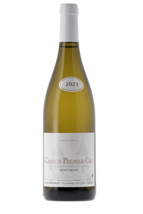 Chablis Premier Cru Montmain Domaine Gérard Tremblay 2023 - frontbs