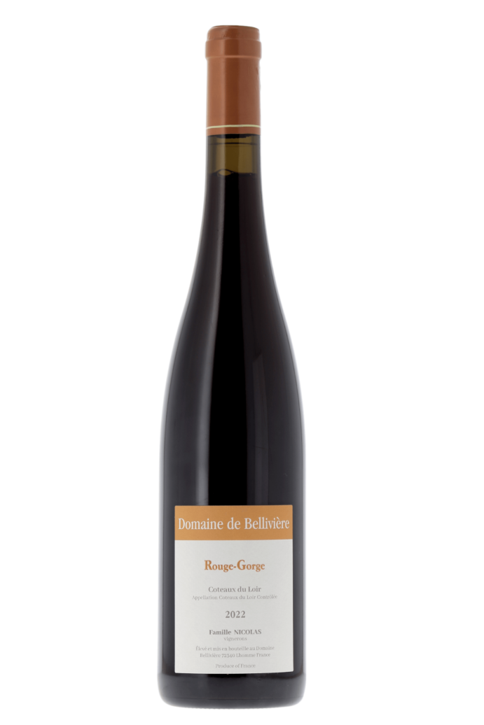 Coteaux du Loir Rouge-Gorge Domaine de Bellivière 2022 - frontbs