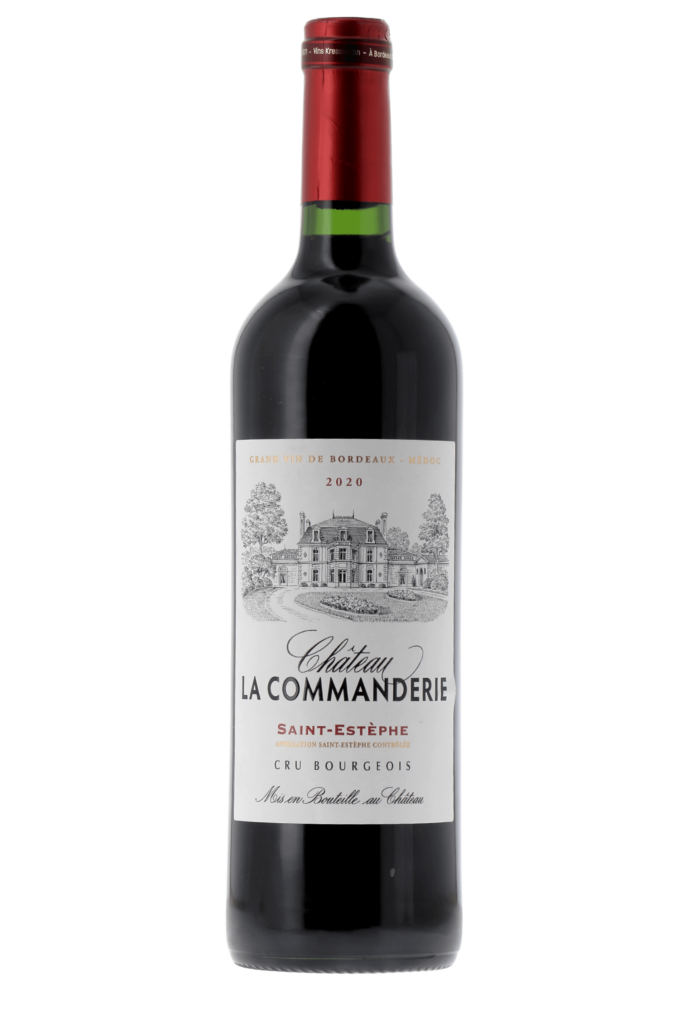 Saint-Estèphe Château La Commanderie 2020 - frontbs