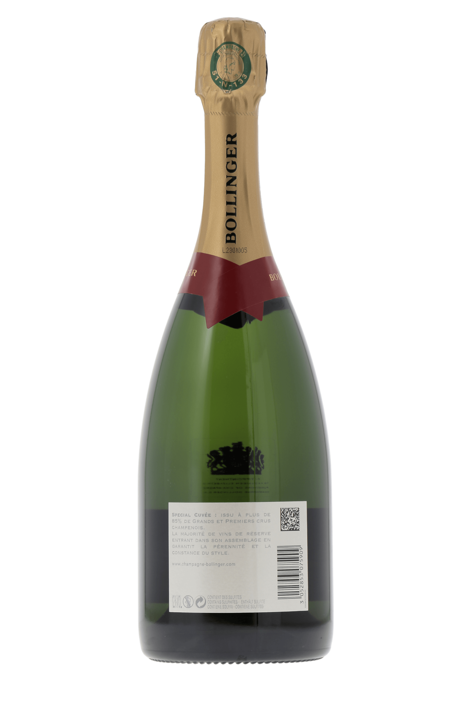Champagne Special Cuvée Champagne Bollinger - frontbs