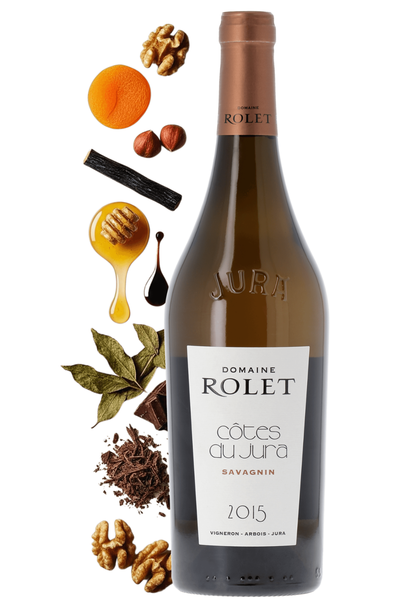 Côtes du Jura Savagnin Domaine Rolet 2015 - frontbs