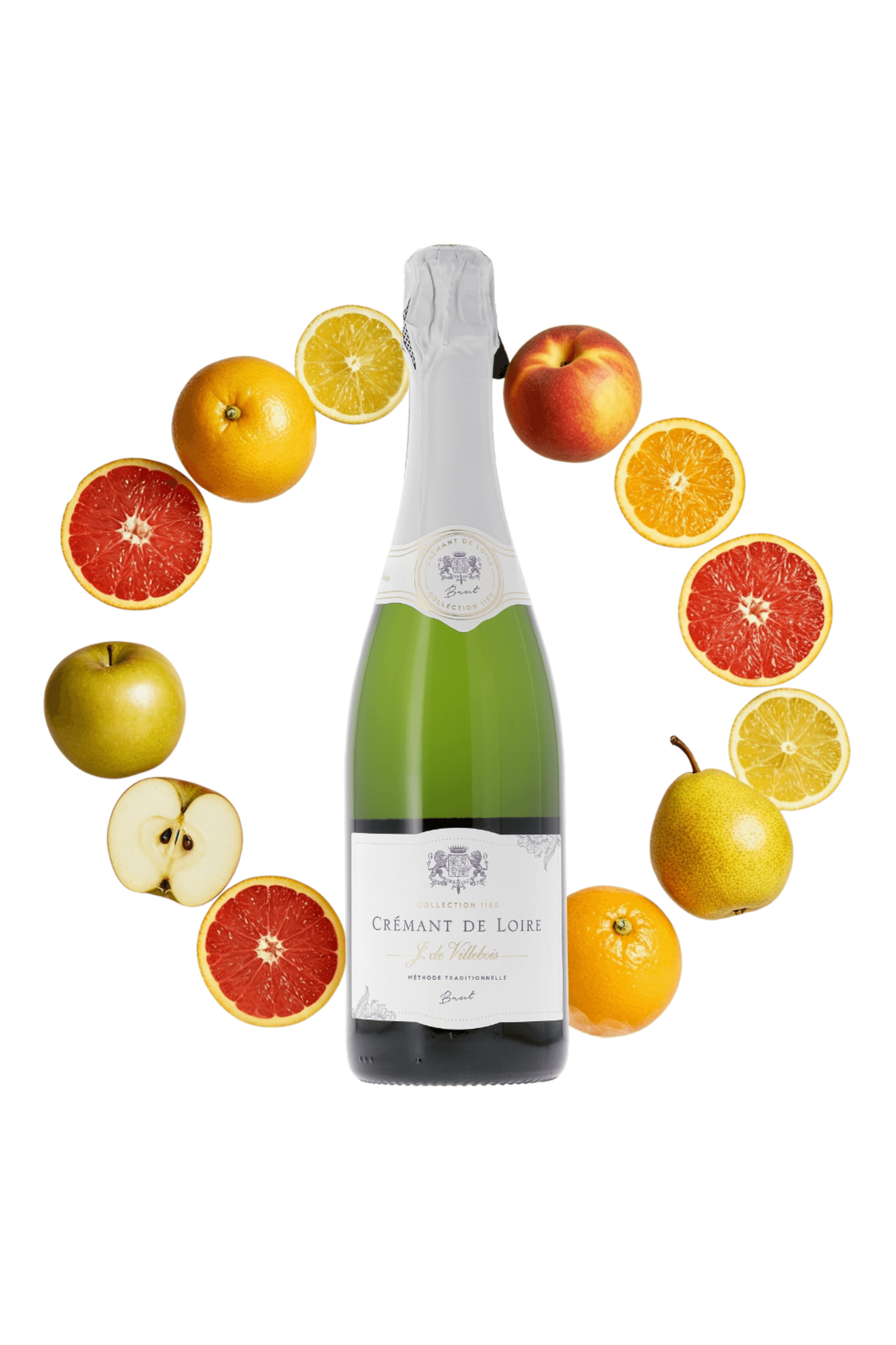 Crémant de Loire Collection 1180 J. de Villebois NM - frontbs