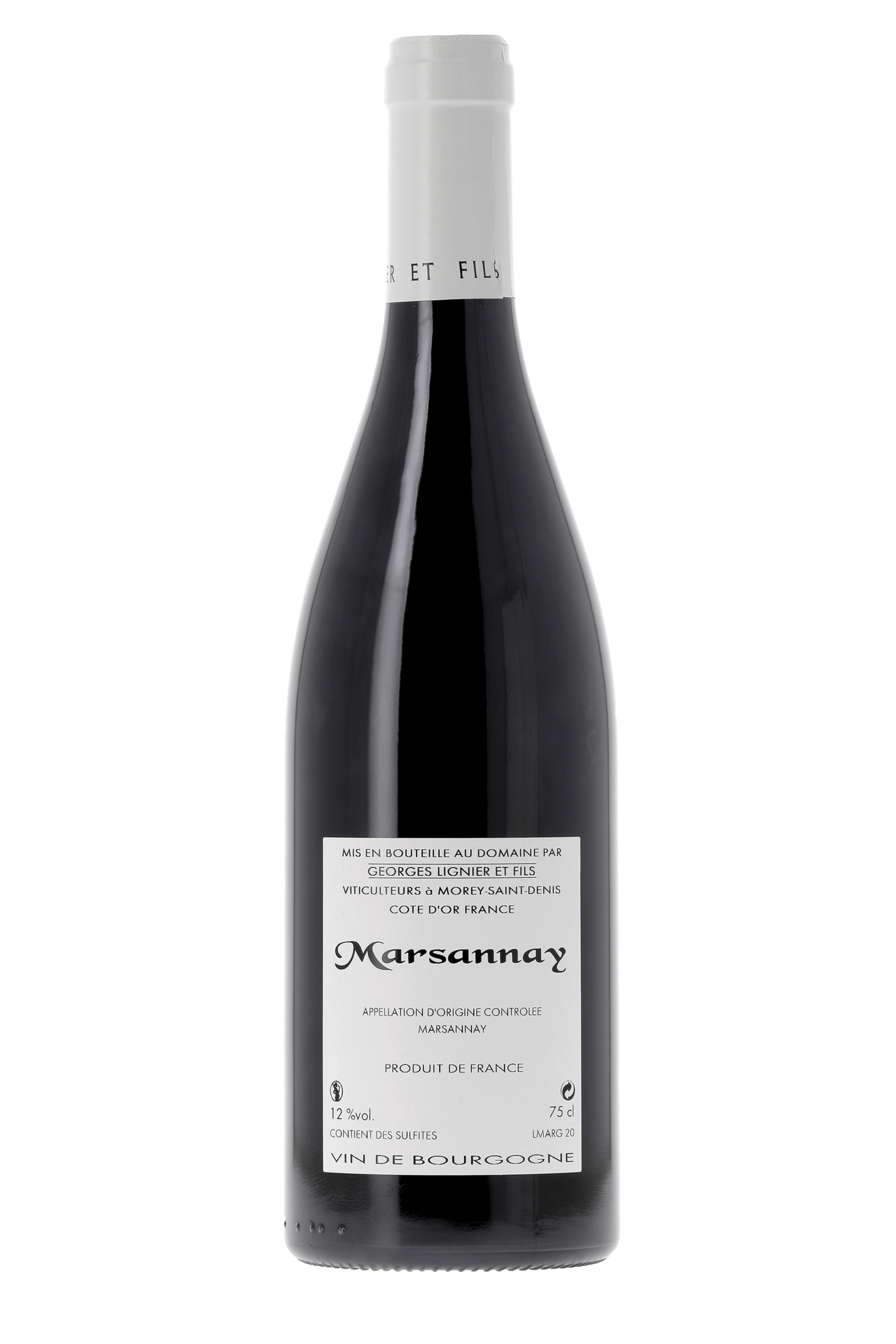 Marsannay Domaine Georges Lignier & Fils 2020 - frontbs