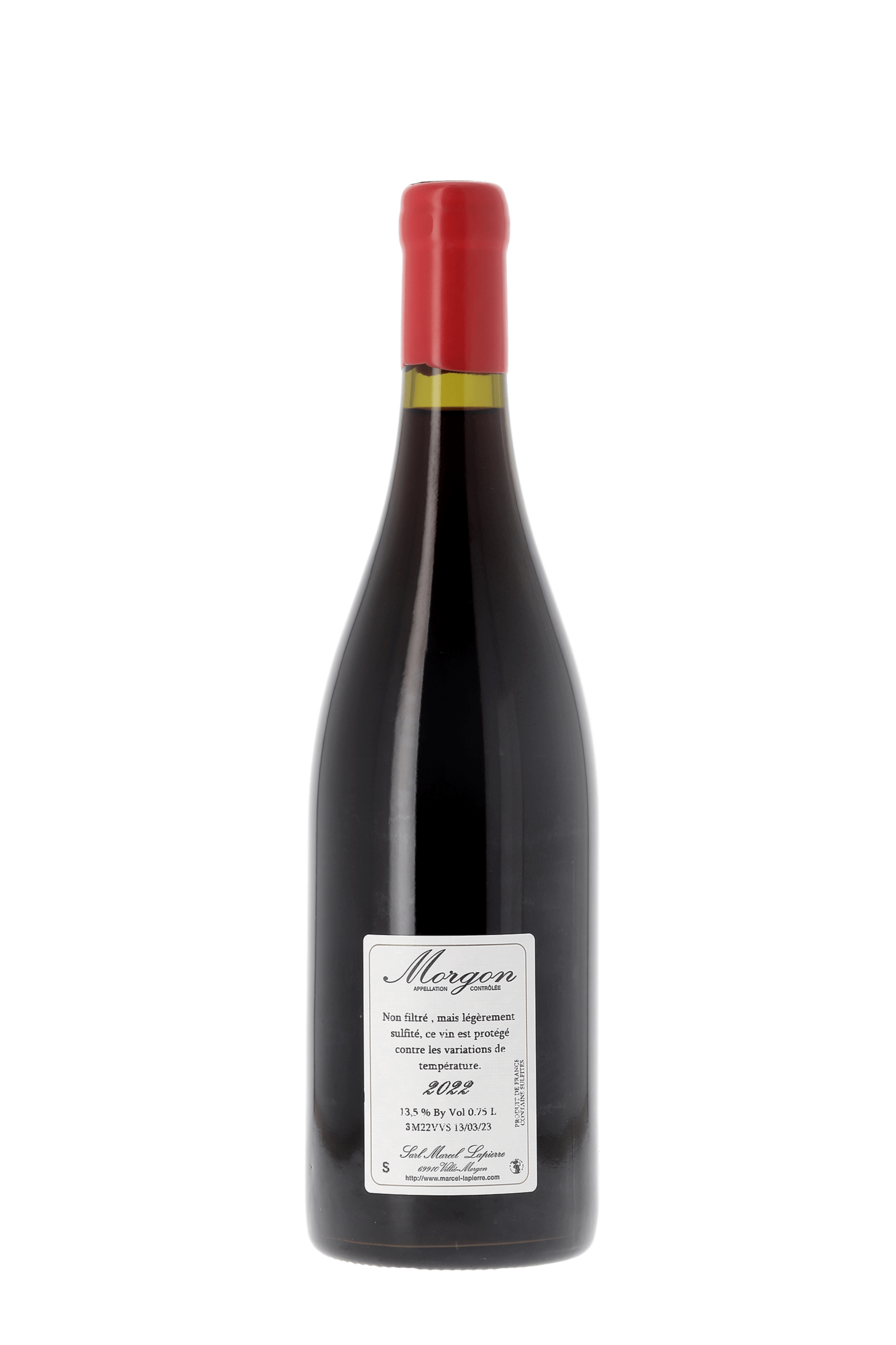 Morgon Domaine Marcel Lapierre 2022 - frontbs