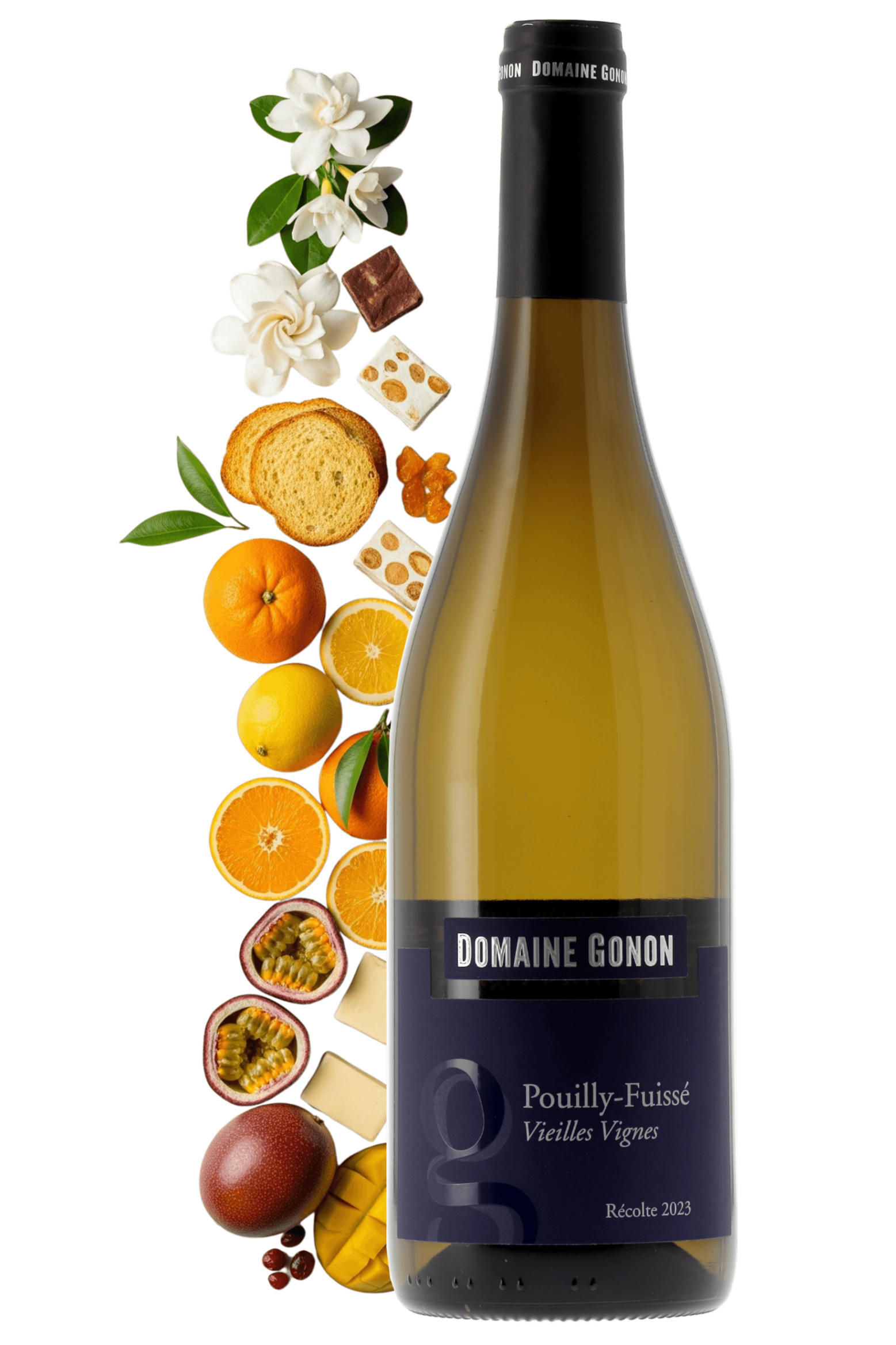 Pouilly-Fuissé Vieilles Vignes Domaine Gonon 2023 - frontbs