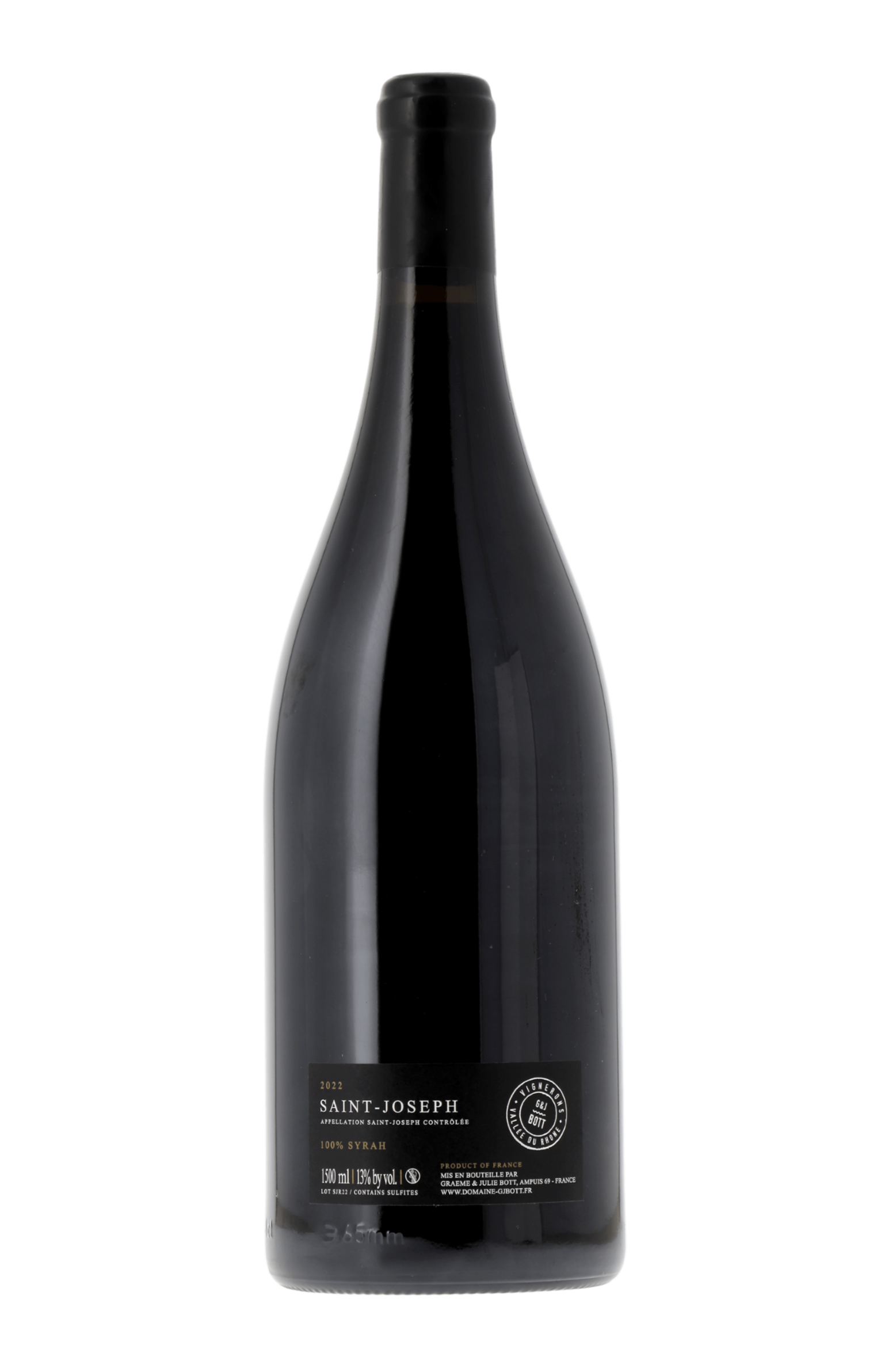 Saint-Joseph Domaine Graeme & Julie Bott 2022 150cl - frontbs
