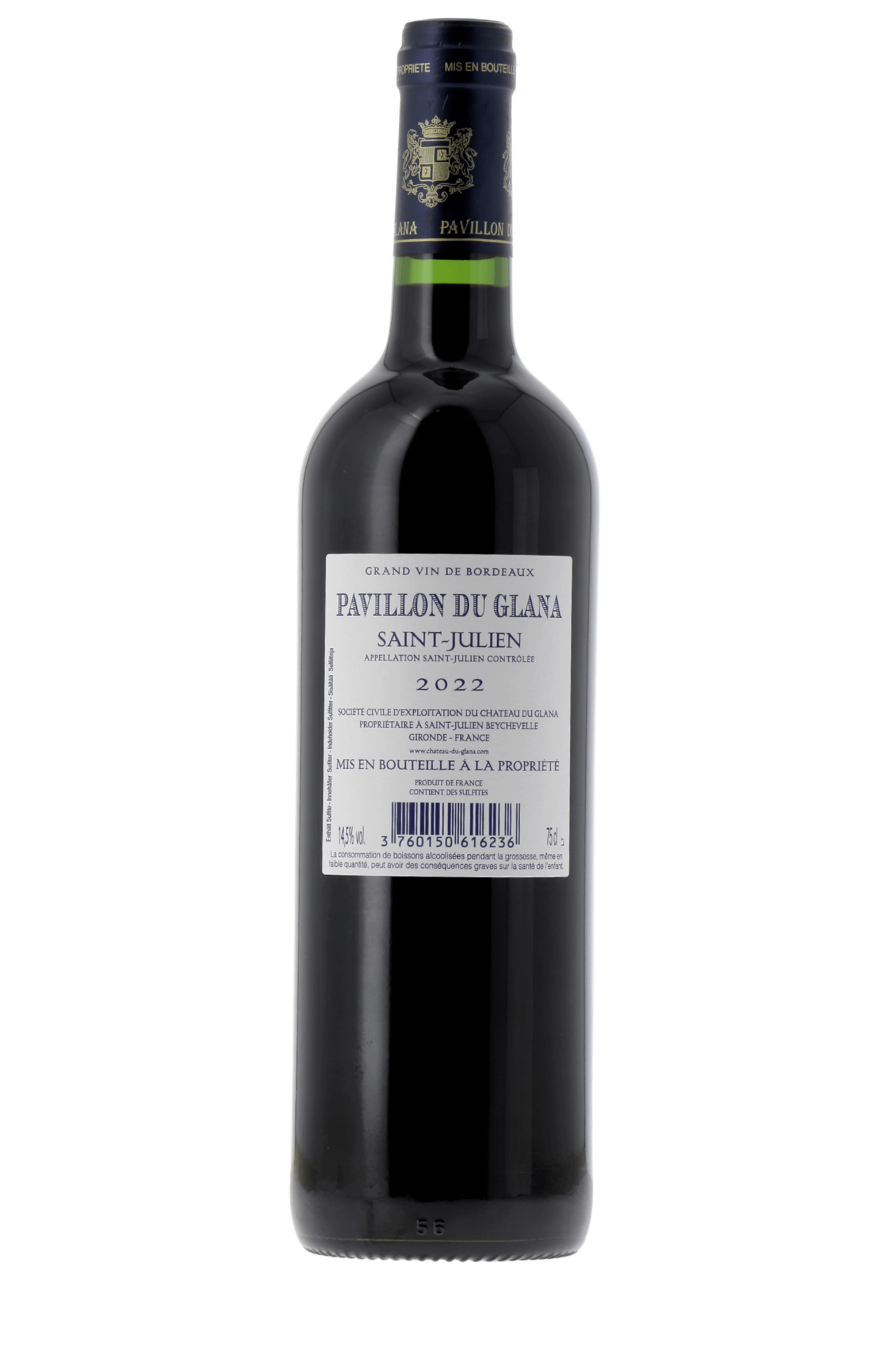 Saint-Julien Pavillon du Glana Château du Glana 2022 - frontbs