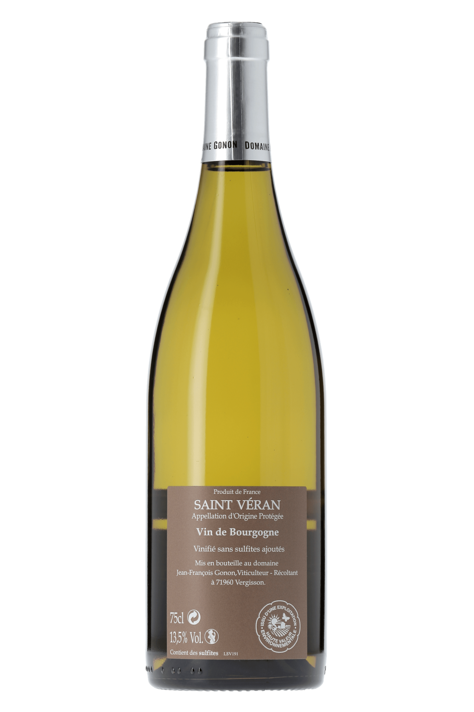 Saint-Véran Domaine Gonon 2019 - frontbs