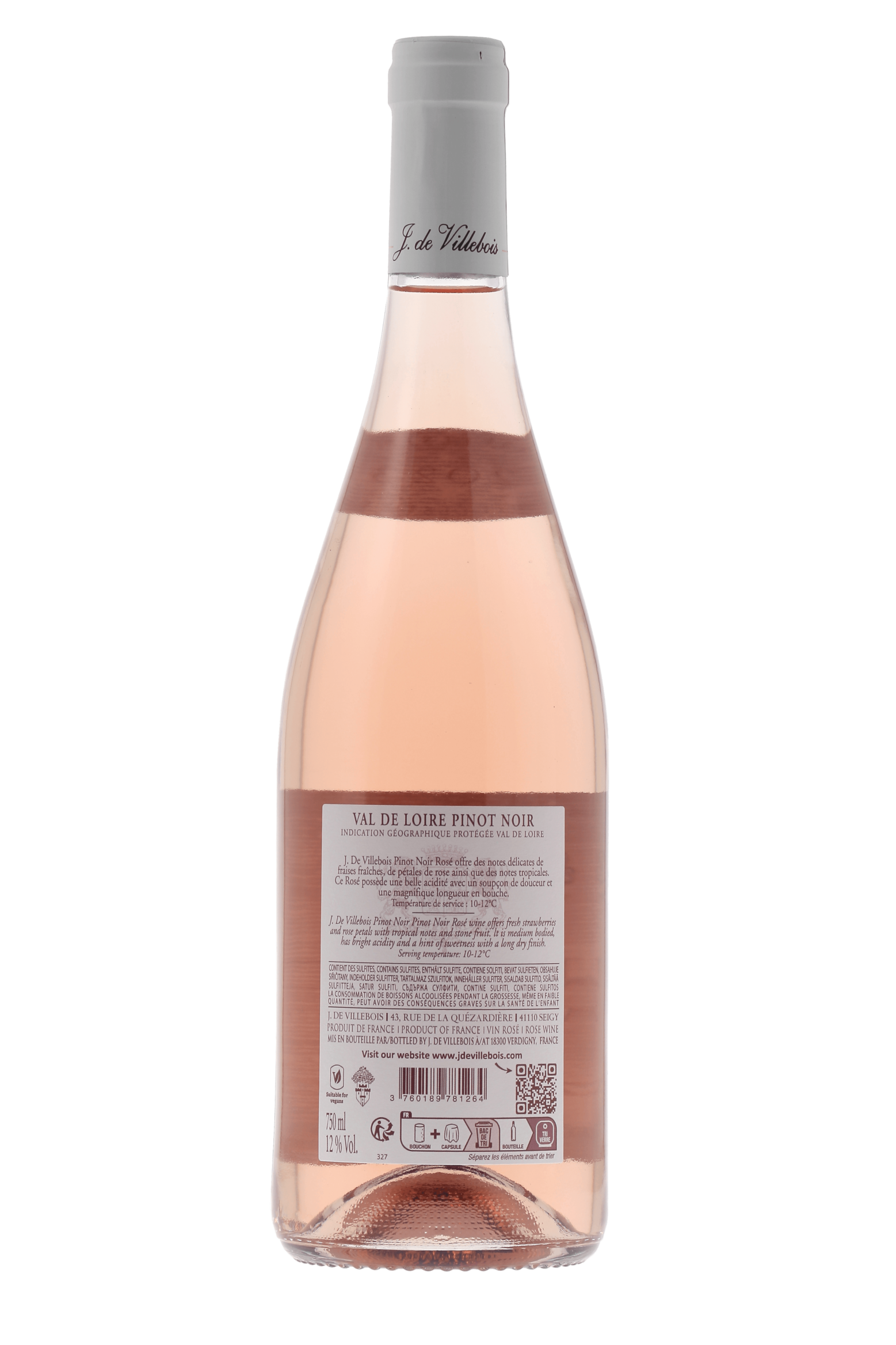 Val de Loire J. de Villebois 2023 - frontbs