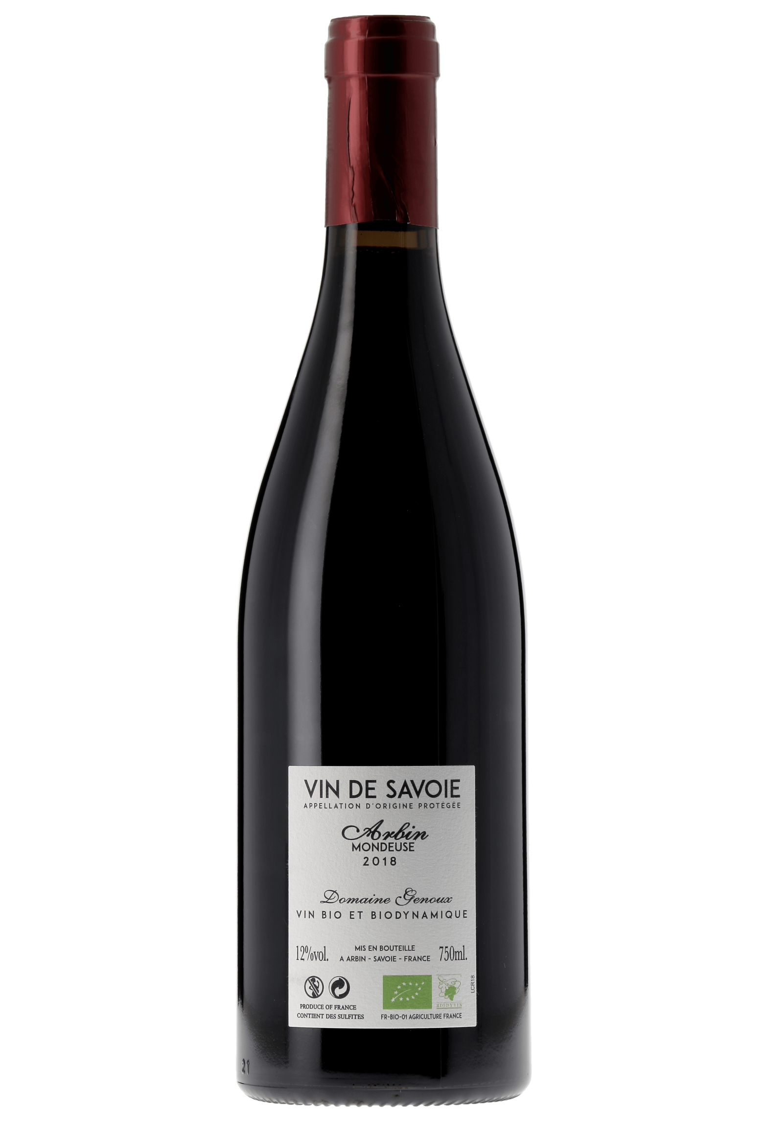 Vin de Savoie Le Comte Rouge Château de Mérande 2018 - frontbs