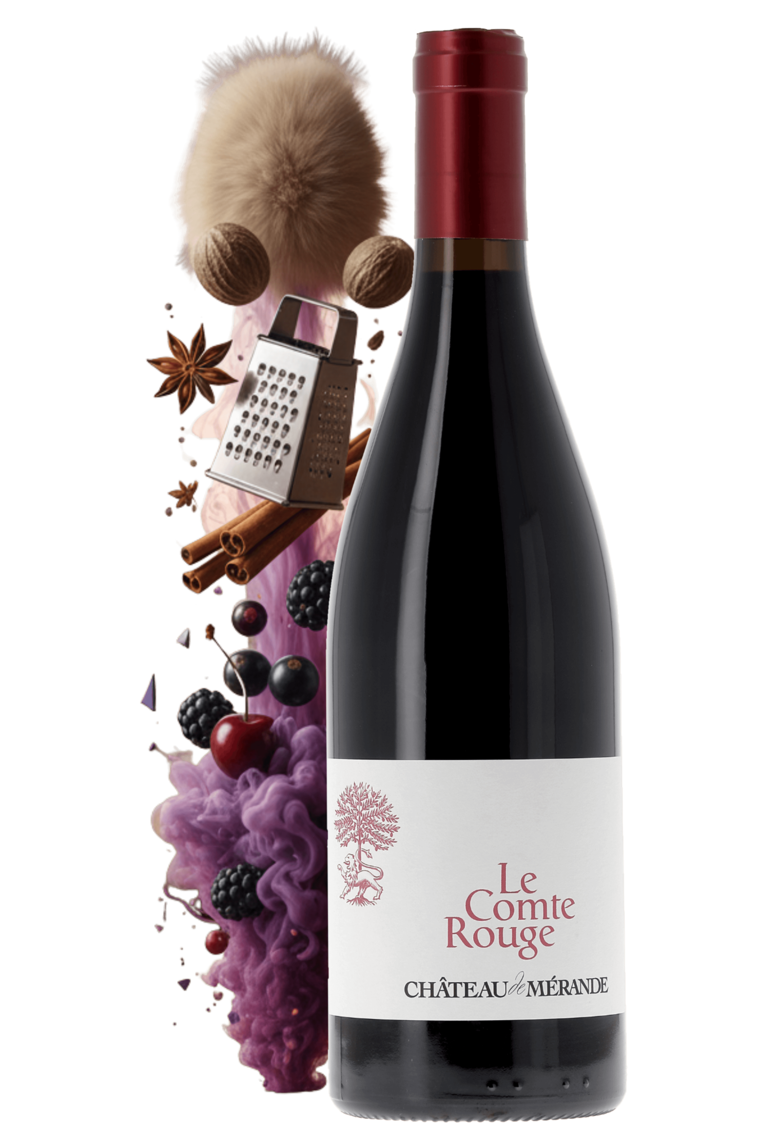 Vin de Savoie Le Comte Rouge Château de Mérande 2020 - frontbs