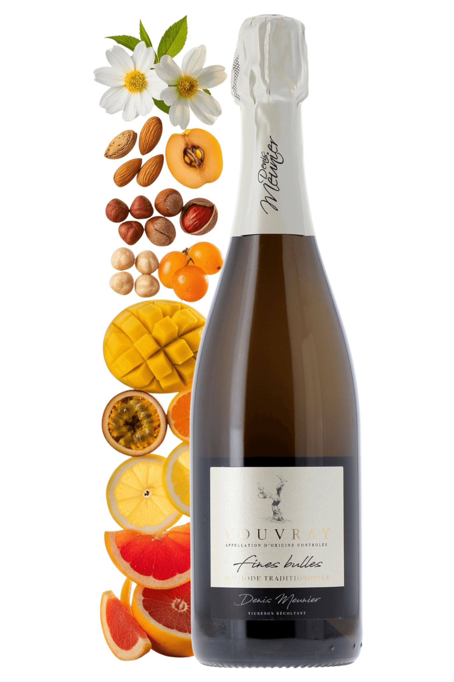 Vouvray Brut Domaine Denis Meunier - frontbs