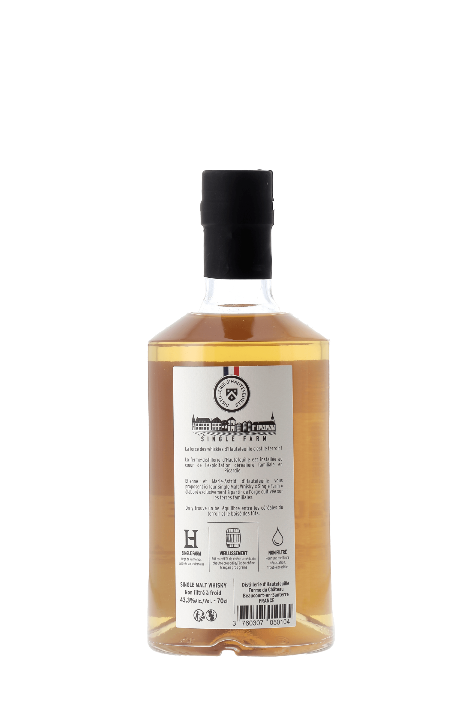 WHISKY Cuvée 'Esquisse'- Domaine de Hautefeuille - frontbs