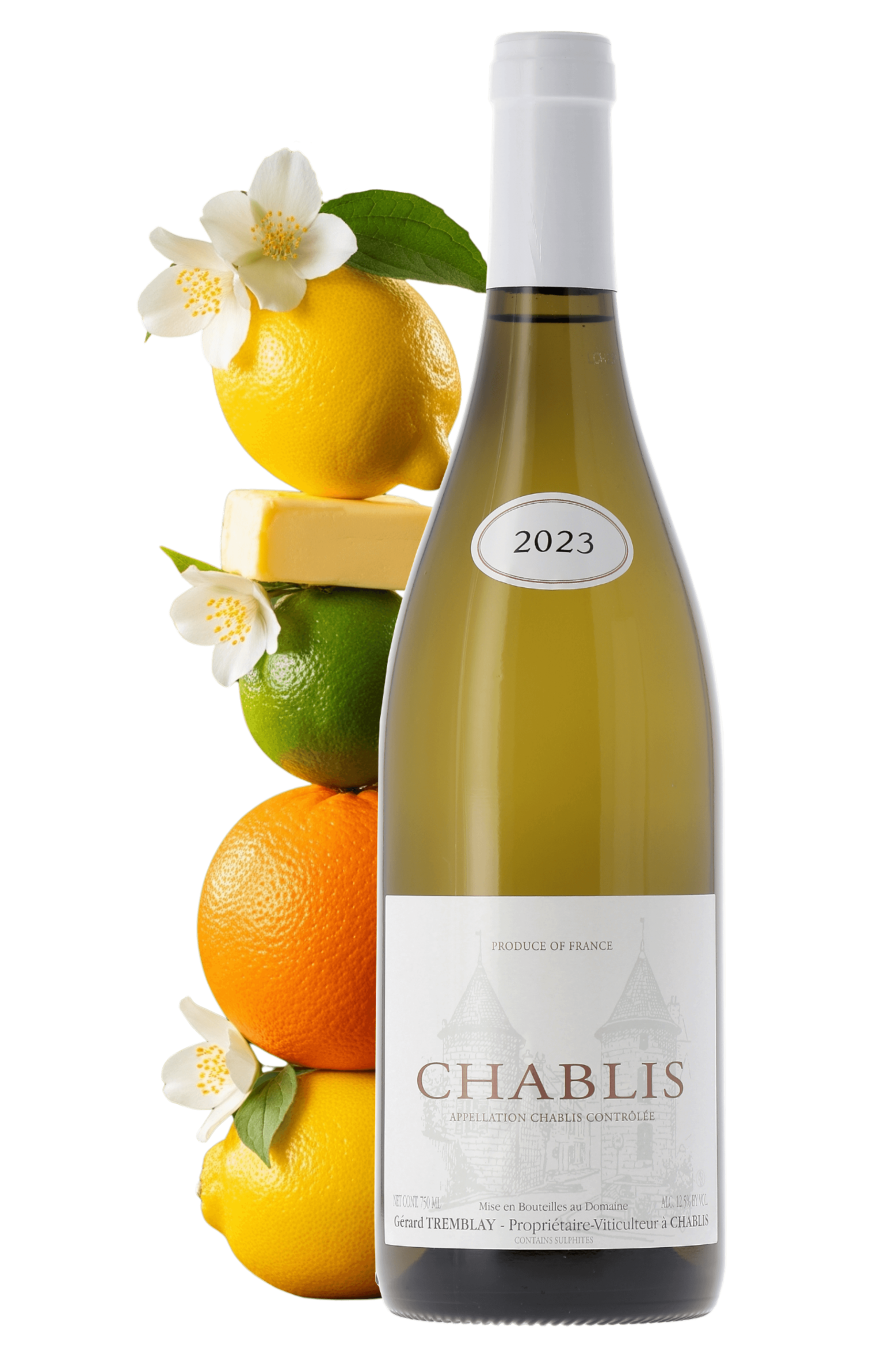 Chablis Domaine Gérard Tremblay 2023 - frontbs