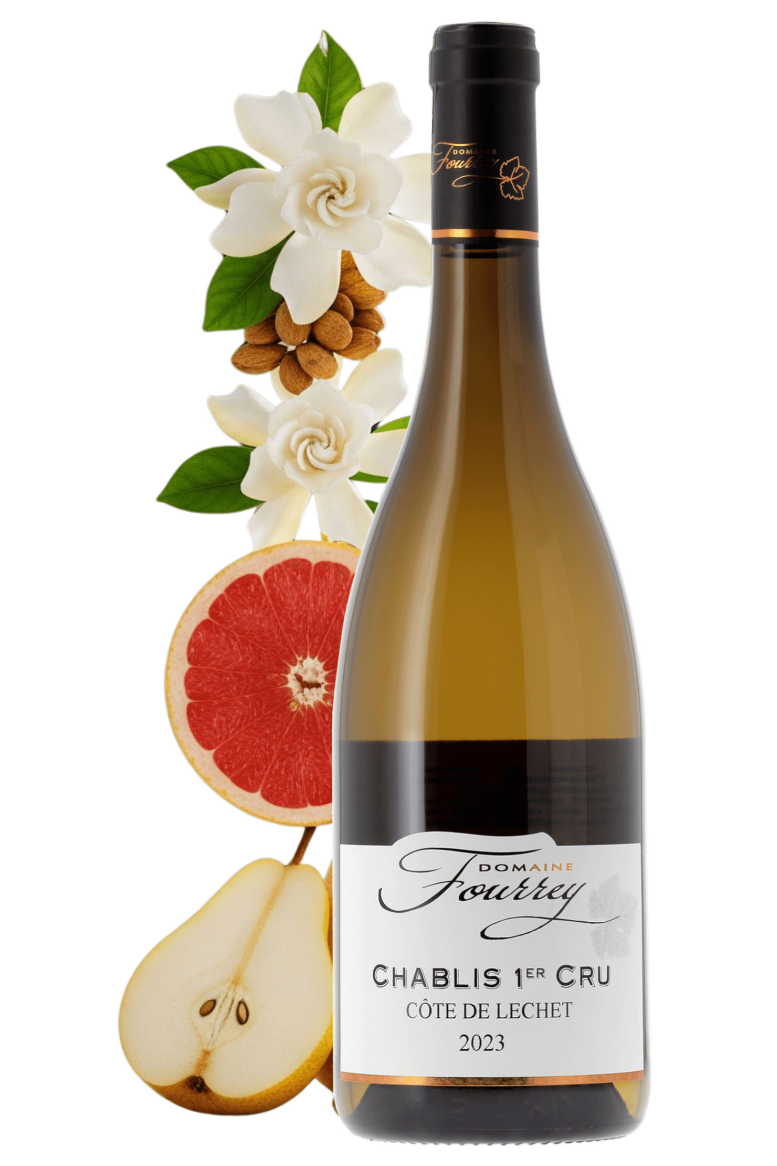 Chablis Premier Cru Côte de Léchet Domaine Fourrey 2023 - frontbs