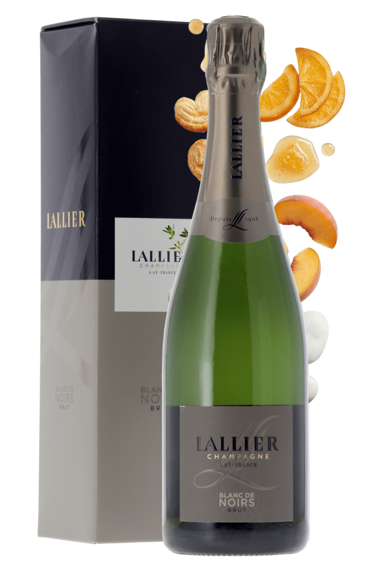 Champagne Blanc de Noir Champagne Lallier NM - frontbs