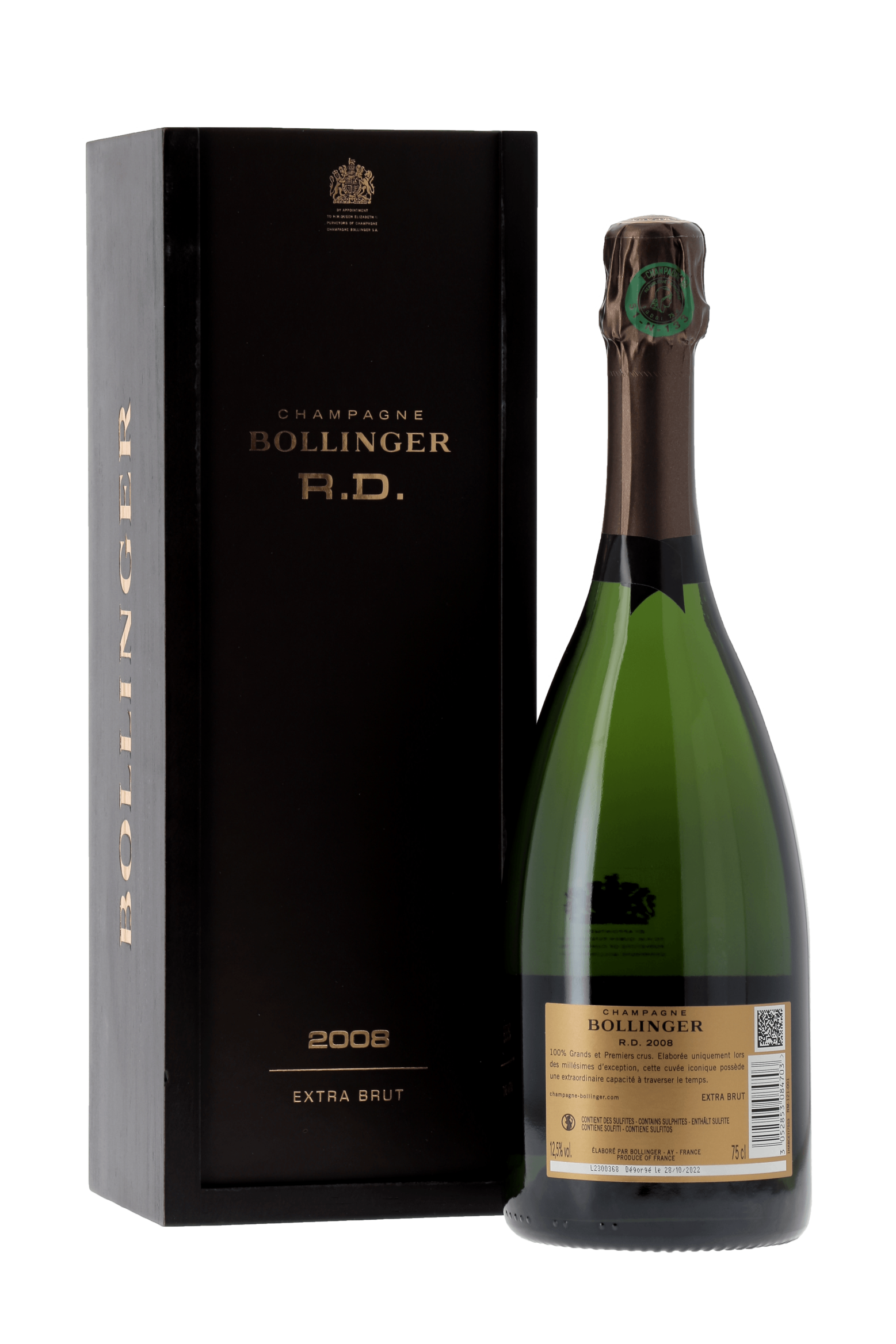 Champagne R.D. 2008 Champagne Bollinger 2008 - frontbs