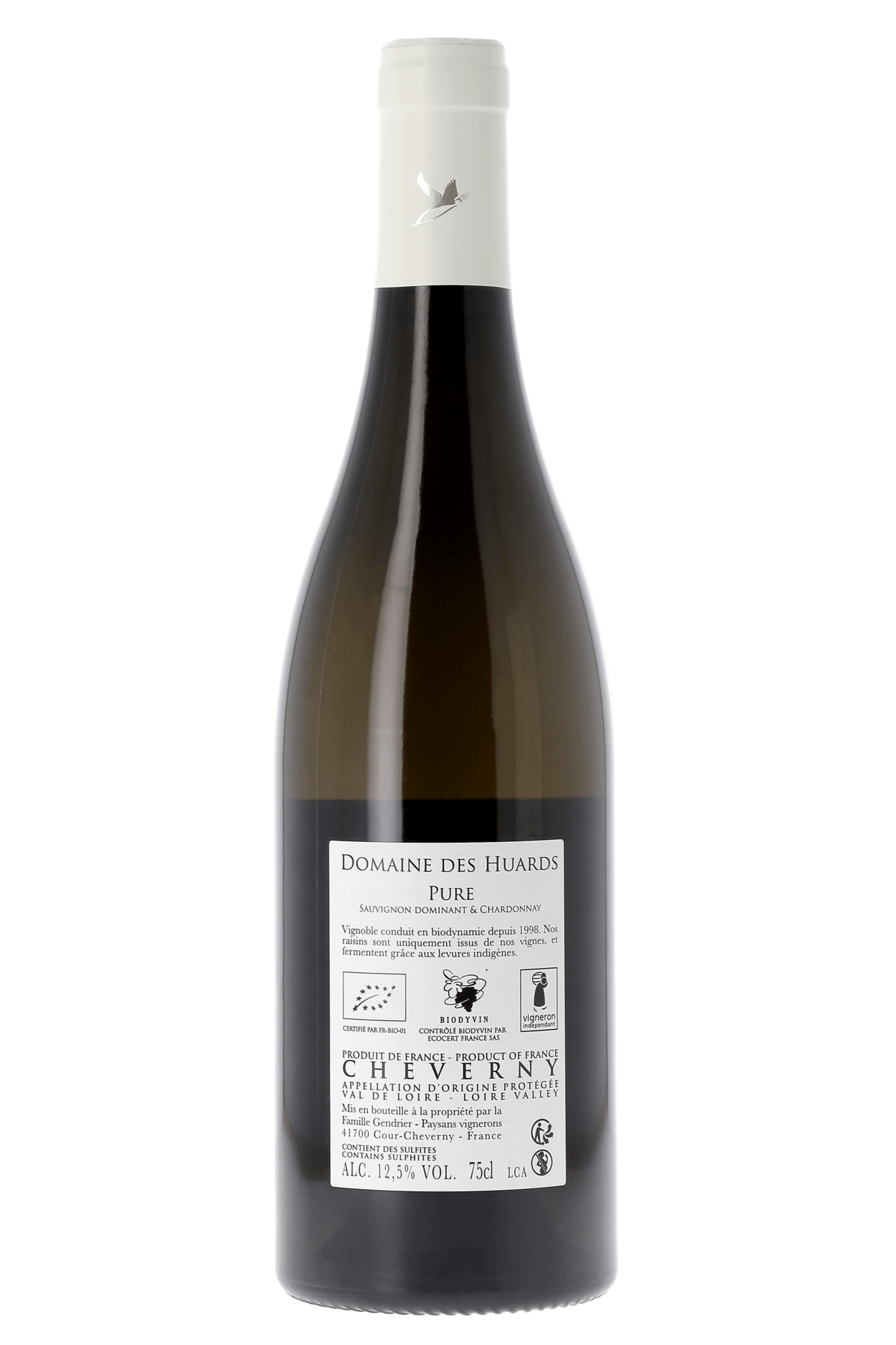 Cheverny Pure Domaine des Huards 2020 - frontbs