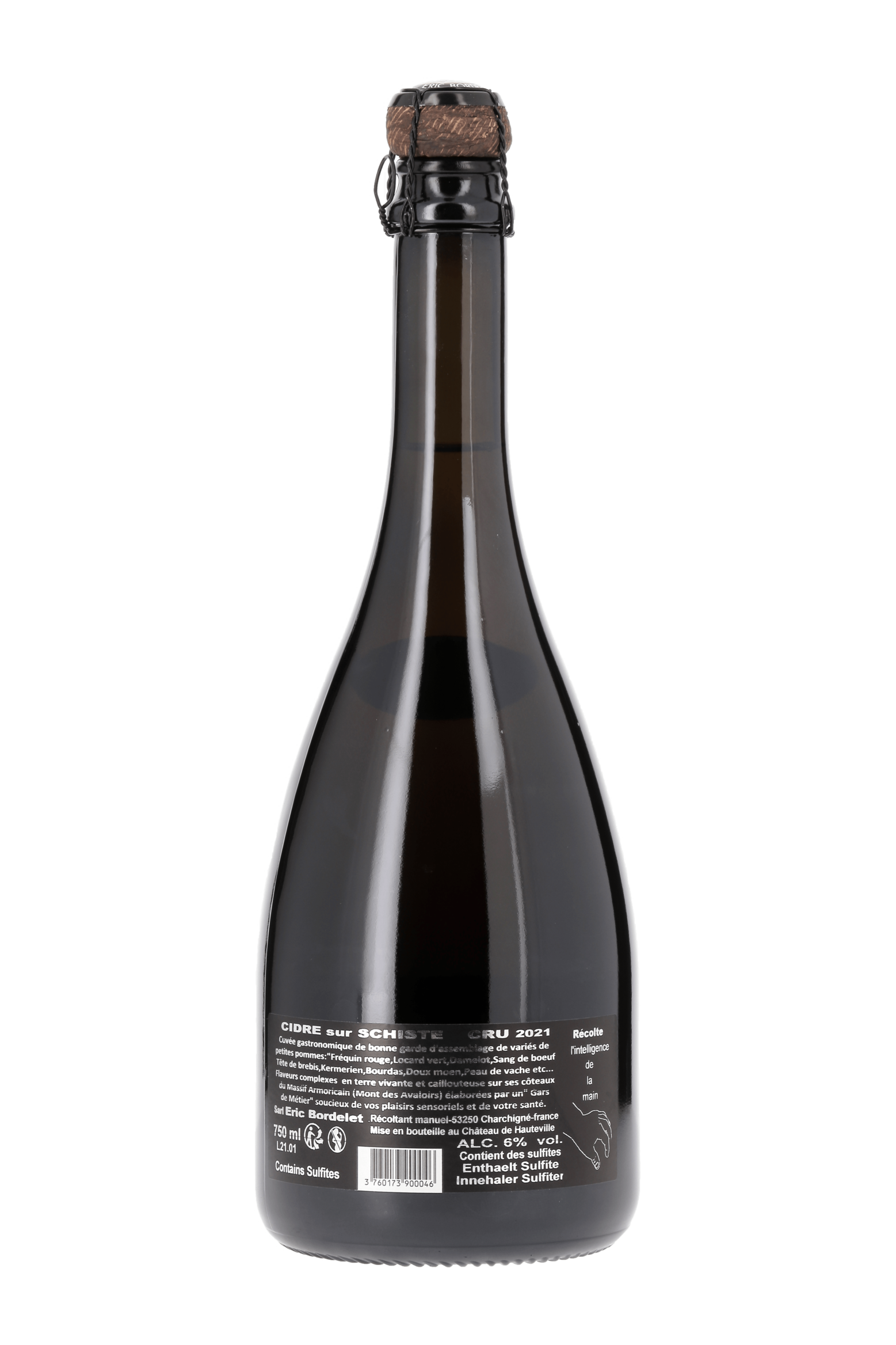 CIDRE Sydre Argelette - Domaine Eric Bordelet - frontbs