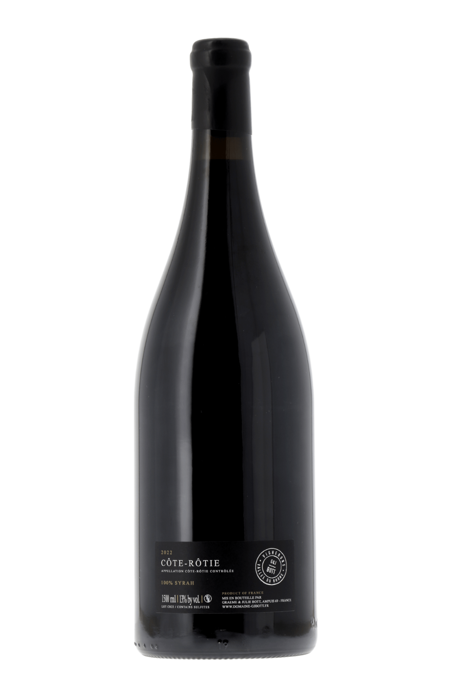 Côte Rôtie Domaine Graeme & Julie Bott 2022 150cl - frontbs