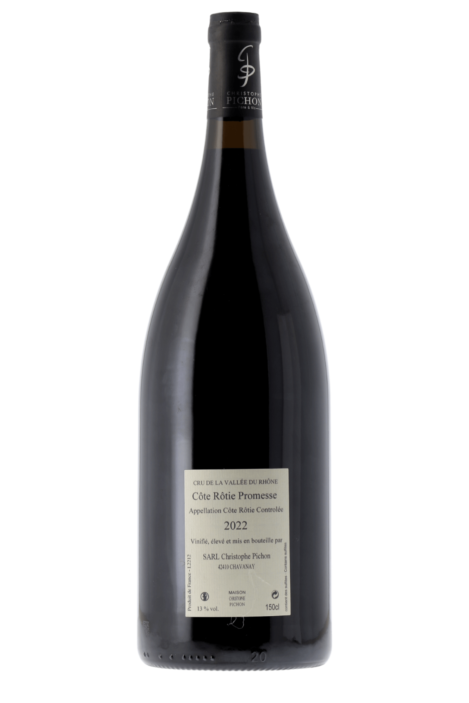 Côte Rôtie Promesse Domaine Christophe Pichon 2022 150cl - frontbs