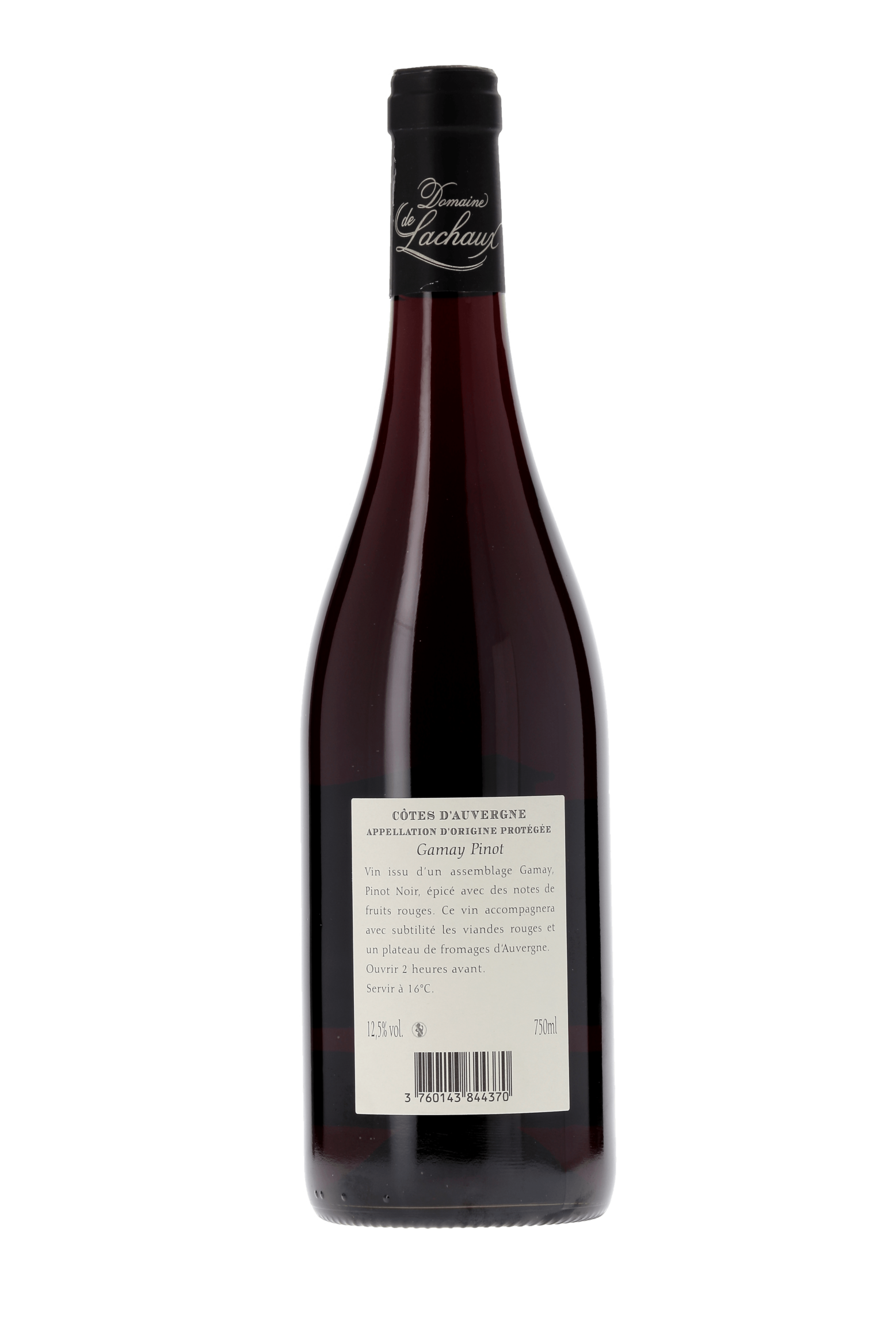 Côtes d'Auvergne On y croit encore Domaine de Lachaux 2021 - frontbs