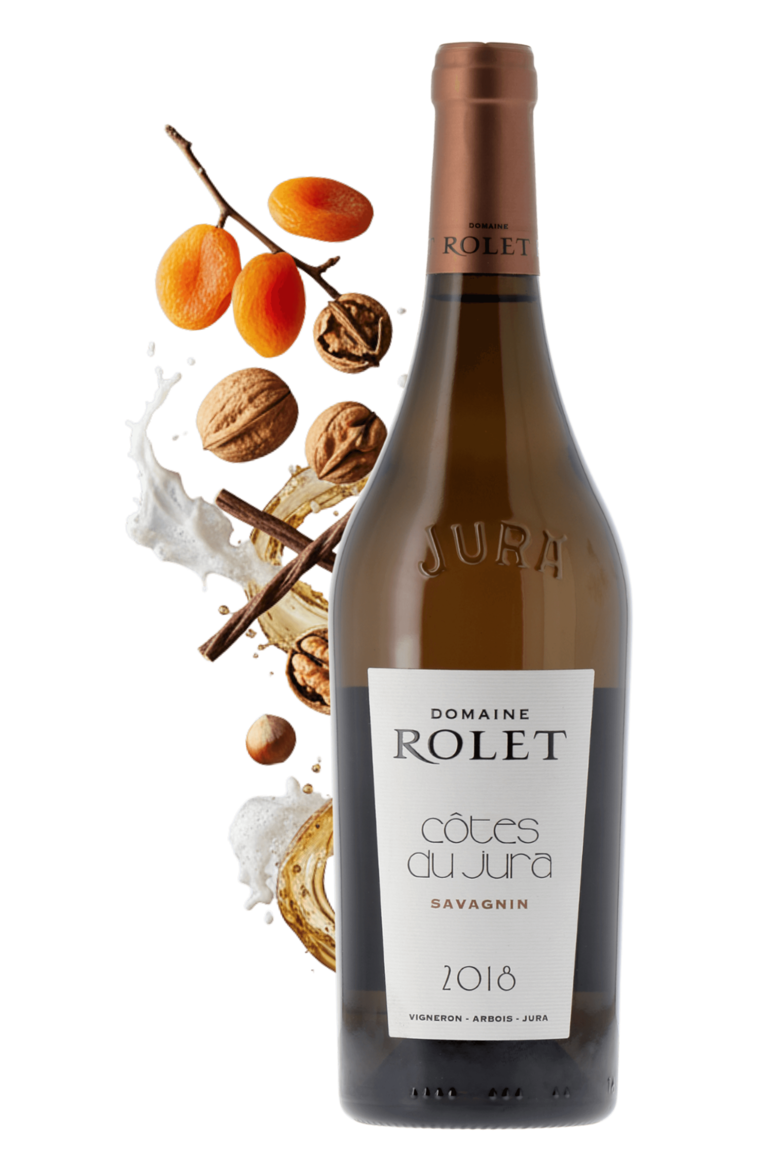 Côtes du Jura Savagnin Domaine Rolet 2018 - frontbs