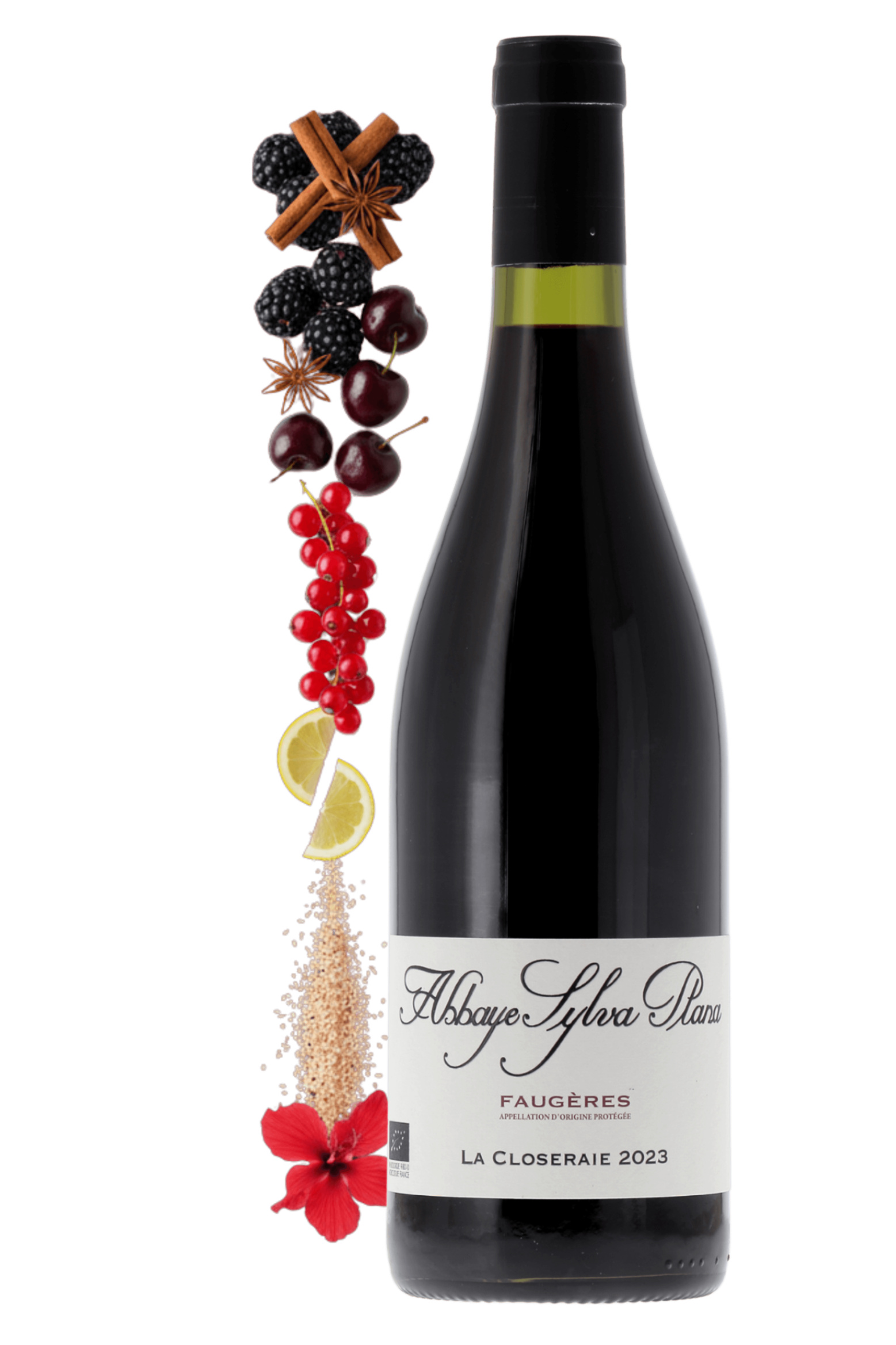 Faugères La Closeraie Abbaye Sylva Plana 2023 - frontbs