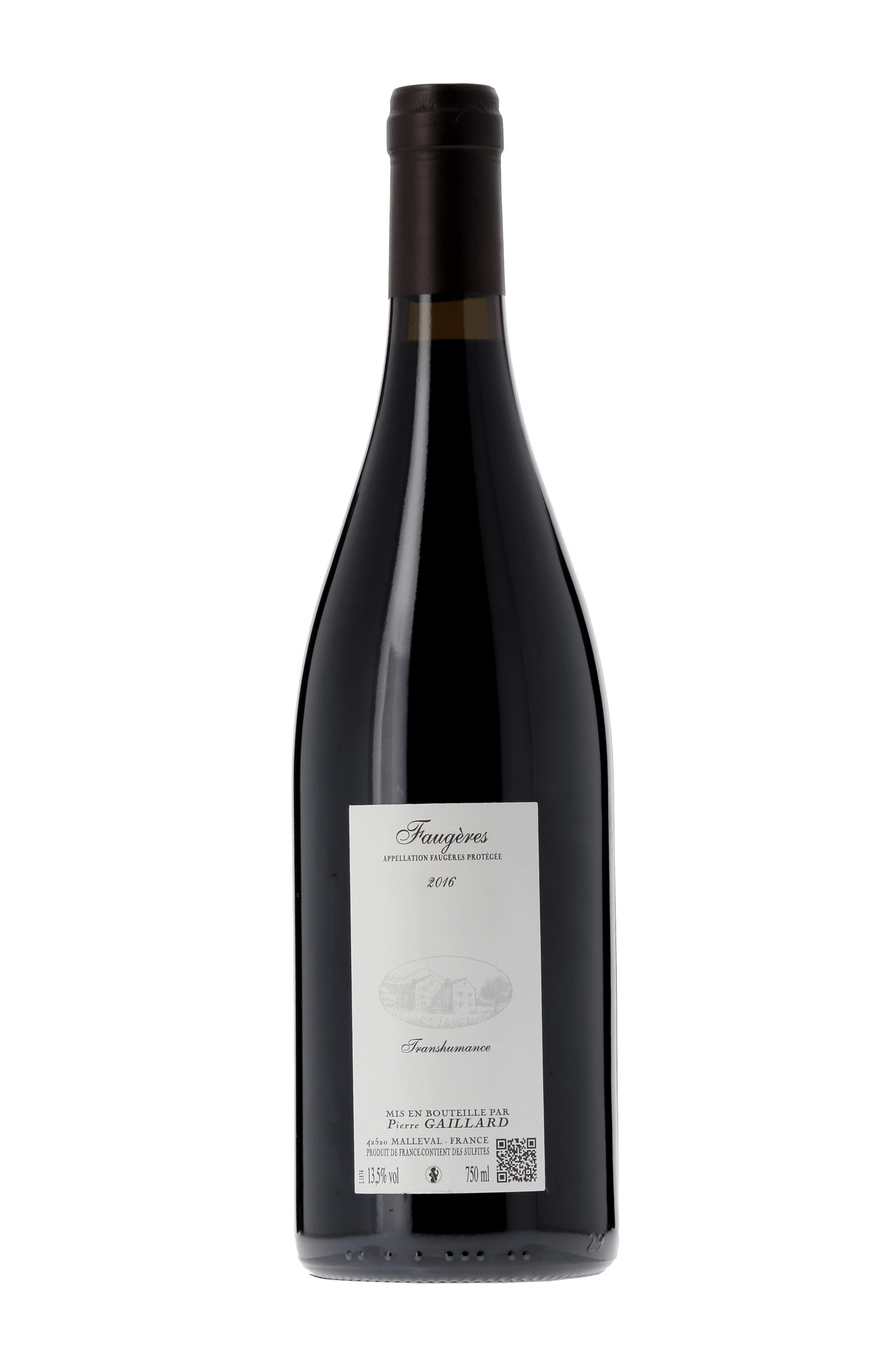 Faugères Transhumance Domaine Cottebrune - Pierre Gaillard 2016 - frontbs