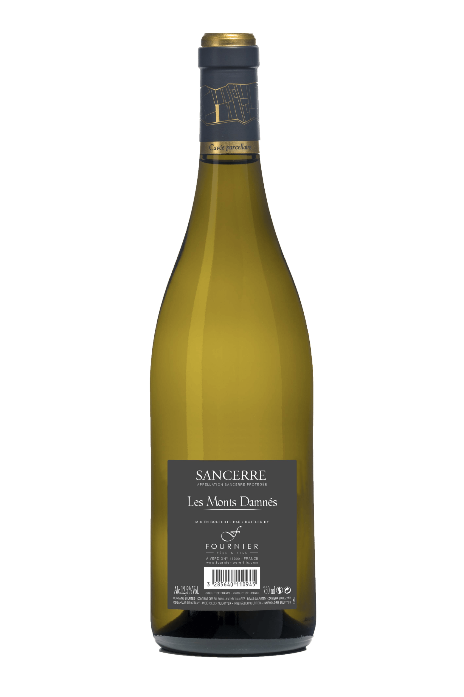 Sancerre Les Monts Damnés Fournier Père et Fils 2015 - frontbs