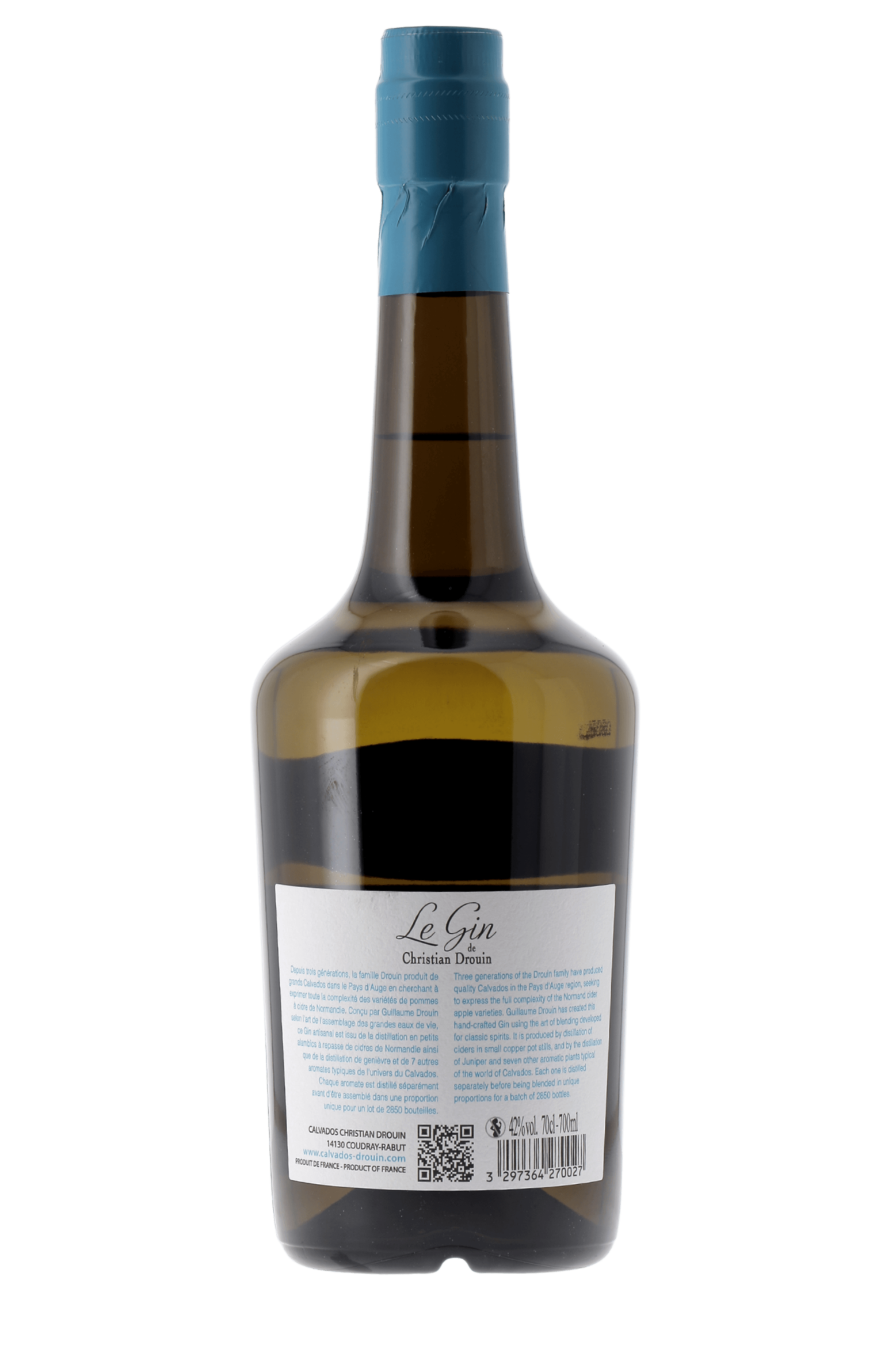 Gin Le Gin Christian Drouin 70cl - frontbs