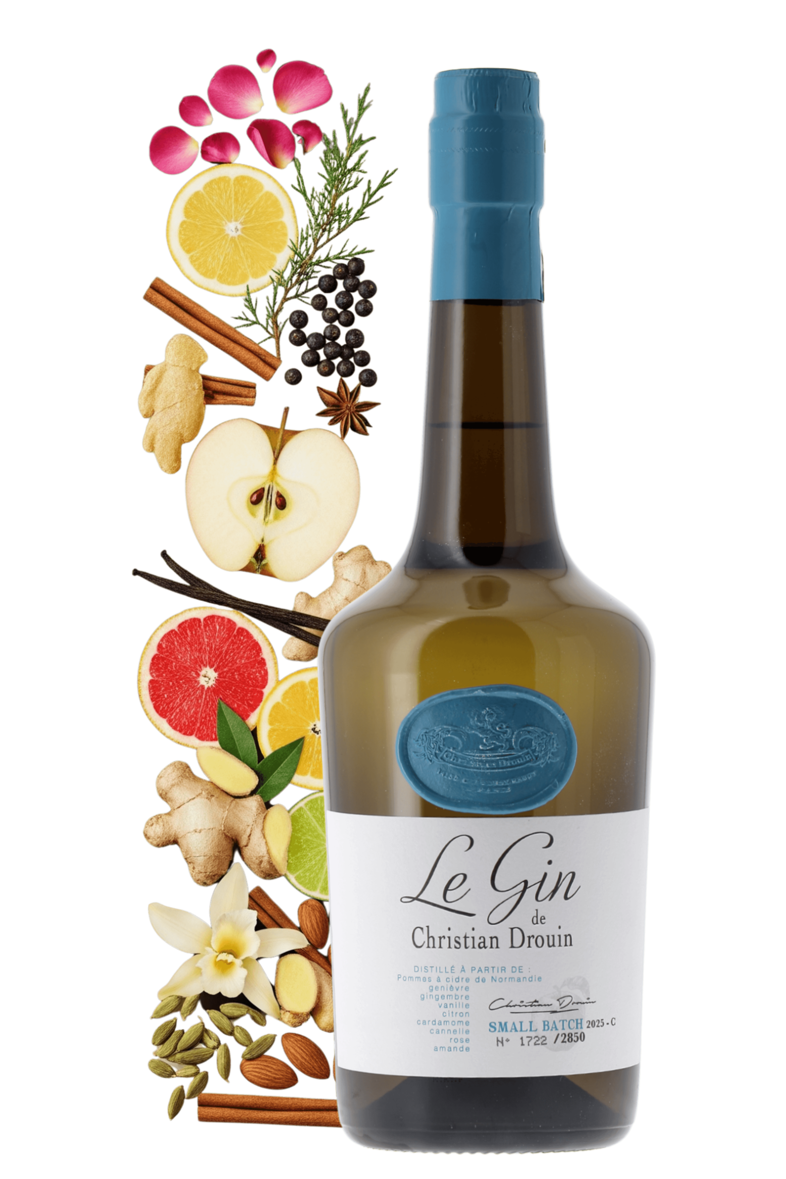 Gin Le Gin Christian Drouin 70cl - frontbs