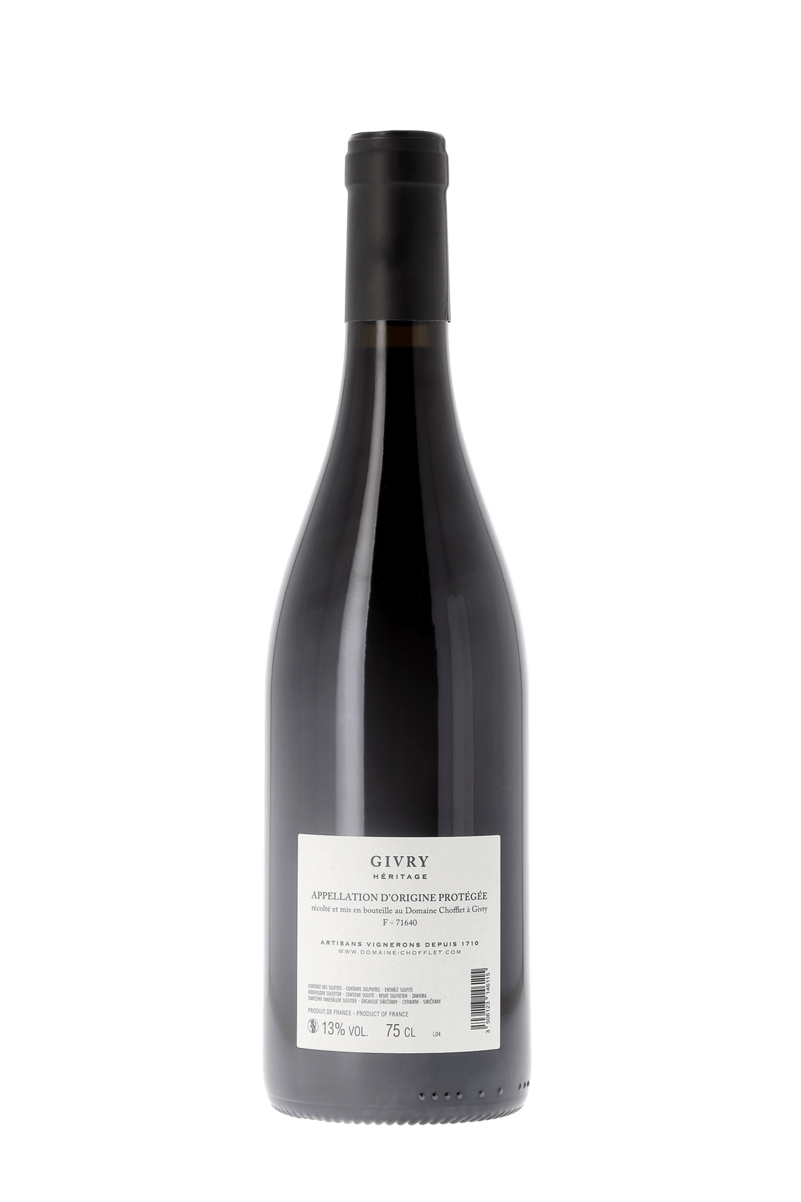 Givry Héritage Domaine Chofflet 2021 - frontbs