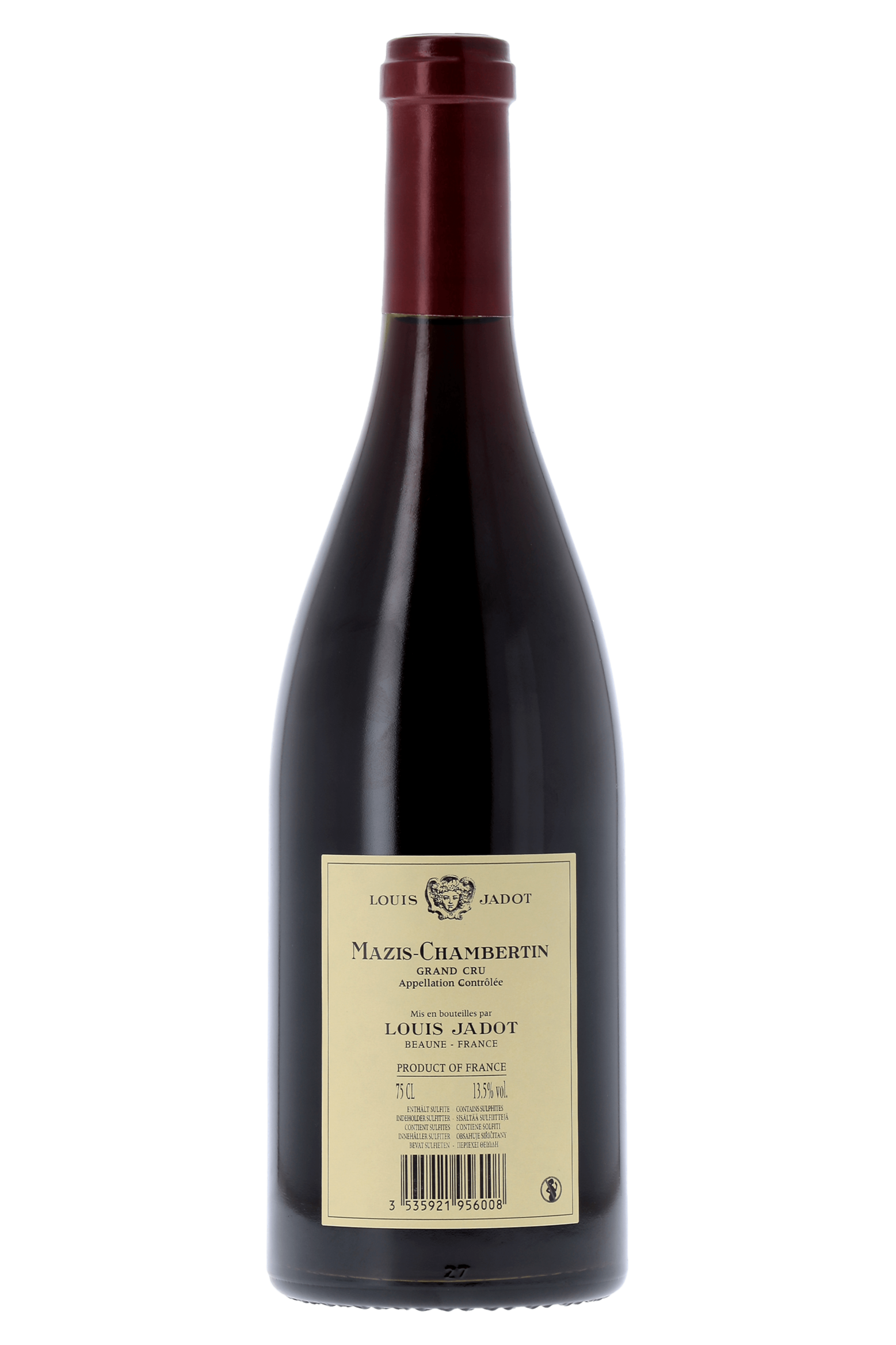 Mazis-Chambertin Grand Cru Louis Jadot 2017 - frontbs
