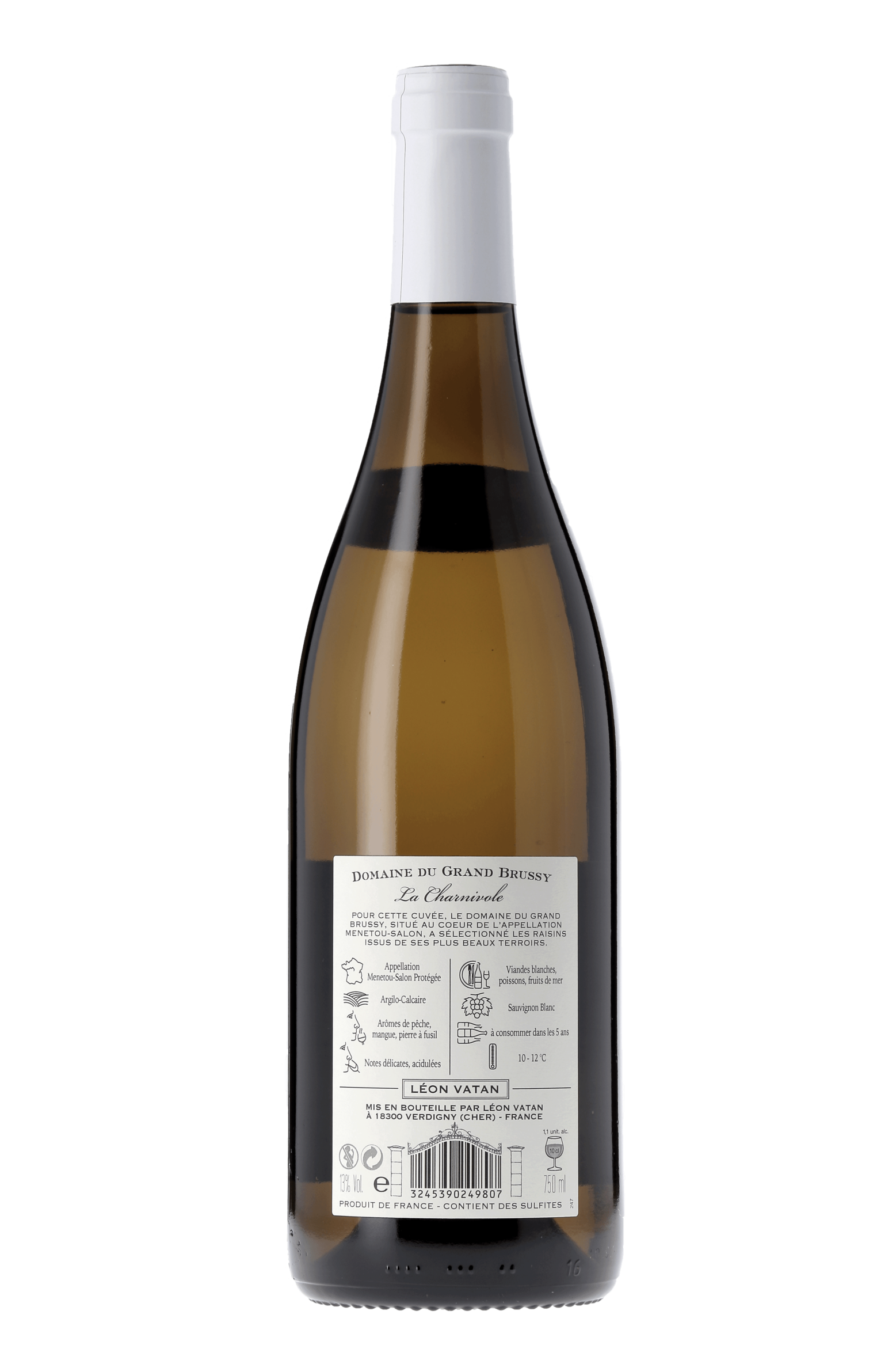 Menetou-Salon La Charnivole Domaine du Grand Brussy 2022 - frontbs