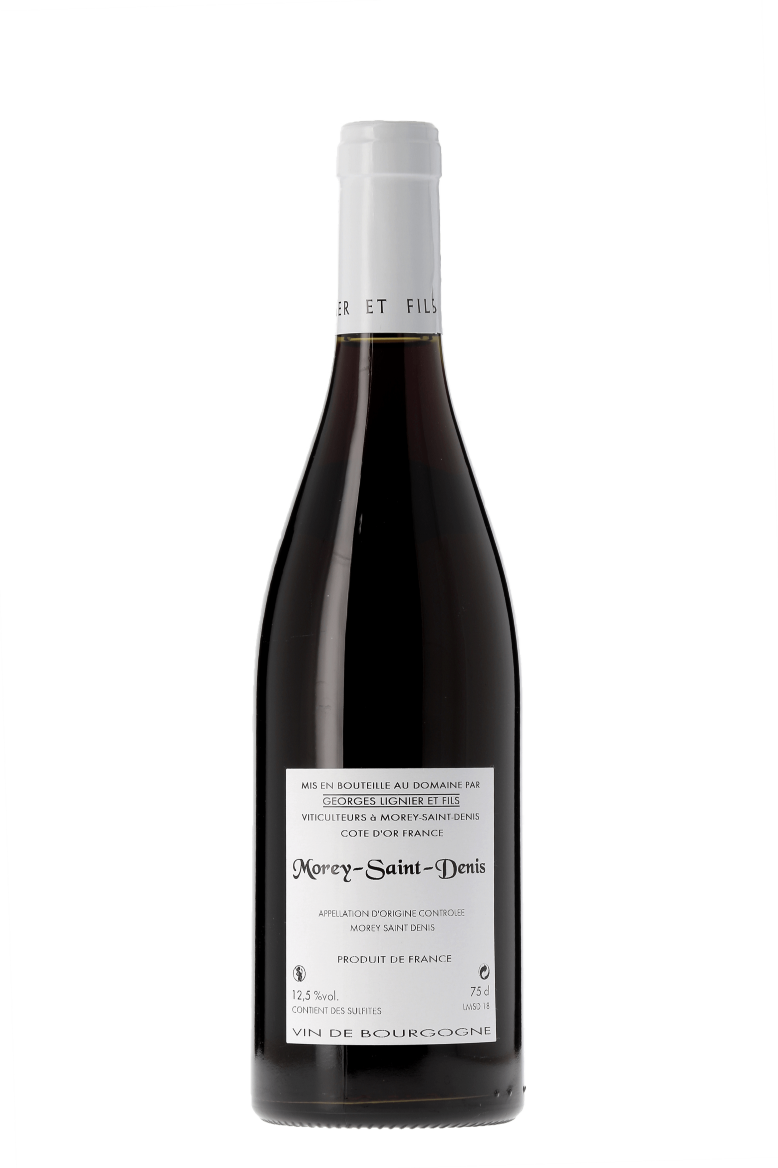 Morey-Saint-Denis Domaine Georges Lignier & Fils 2018 - frontbs