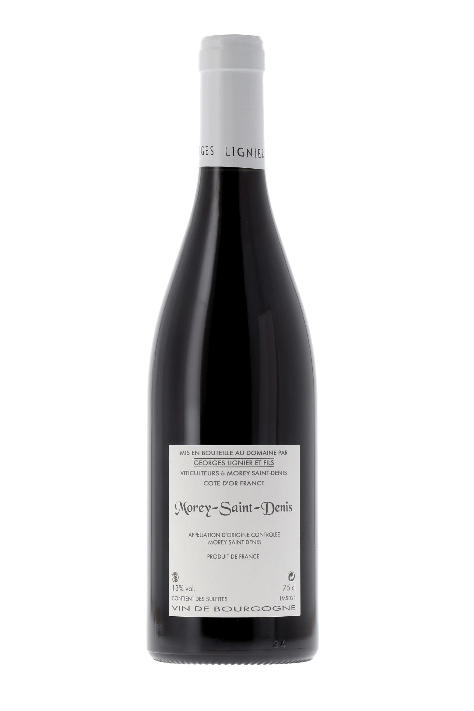 Morey-Saint-Denis Domaine Georges Lignier & Fils 2020 - frontbs