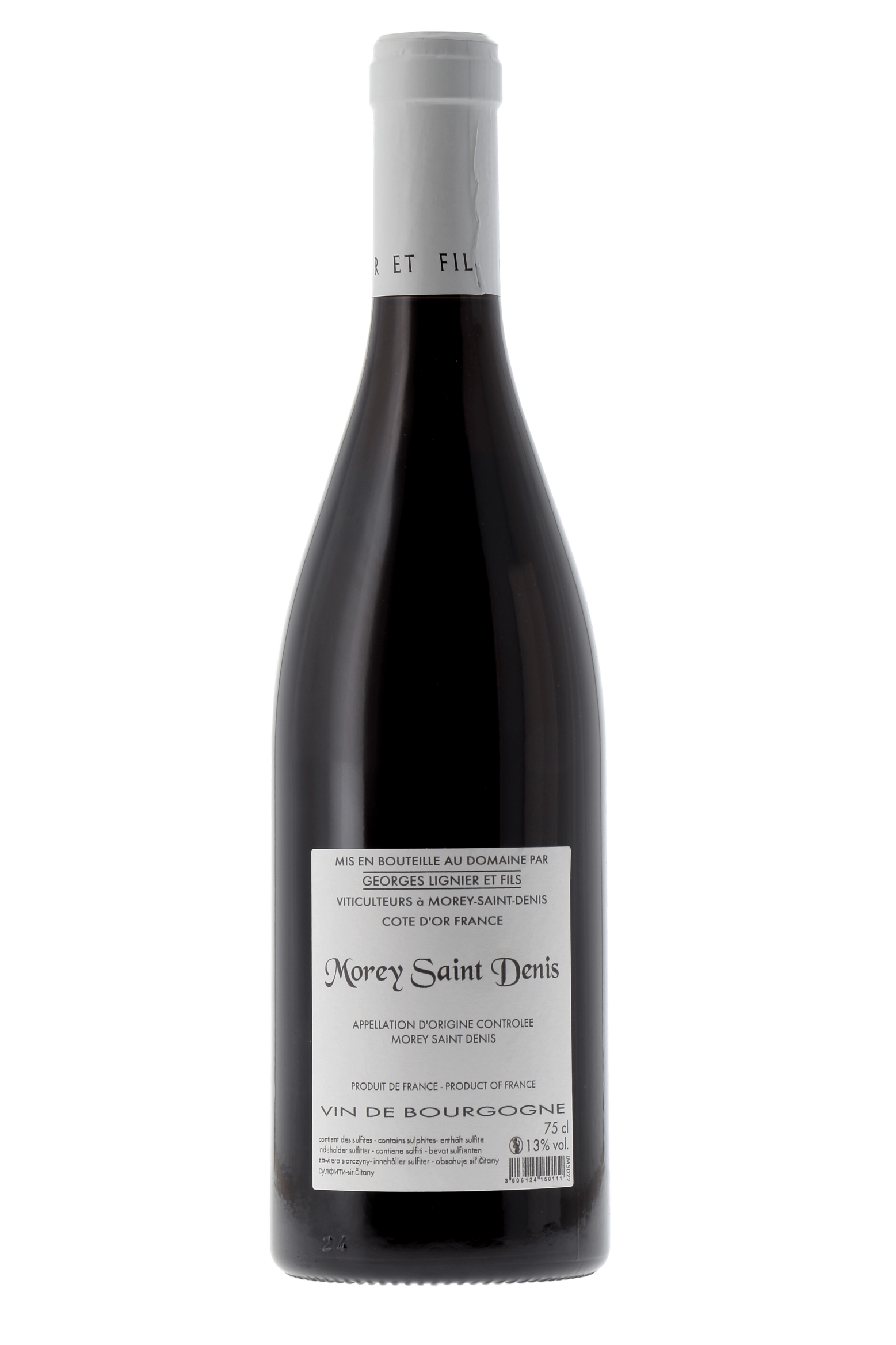 Morey-Saint-Denis Domaine Georges Lignier & Fils 2022 - frontbs