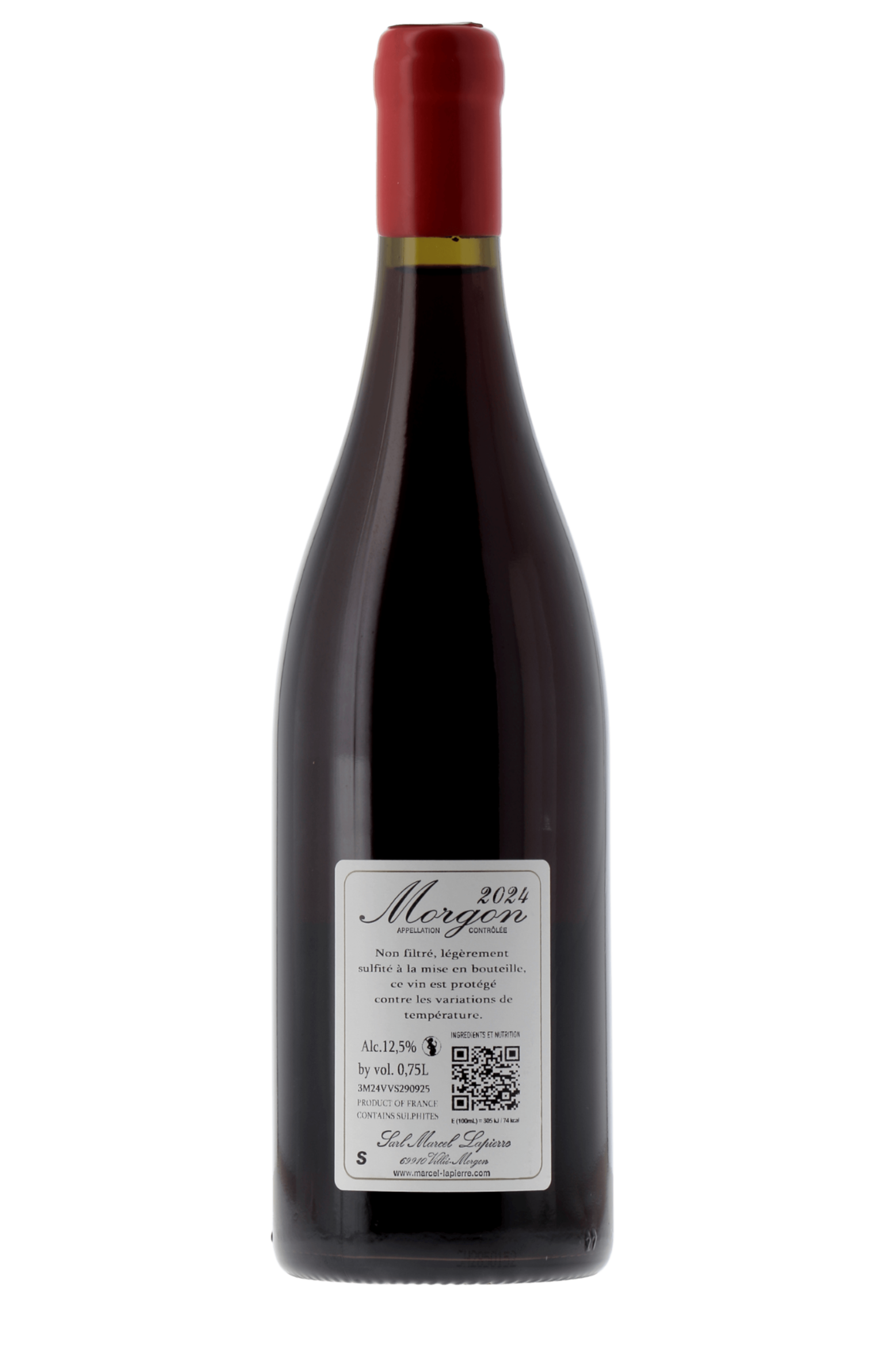 Morgon Domaine Marcel Lapierre 2024 - frontbs