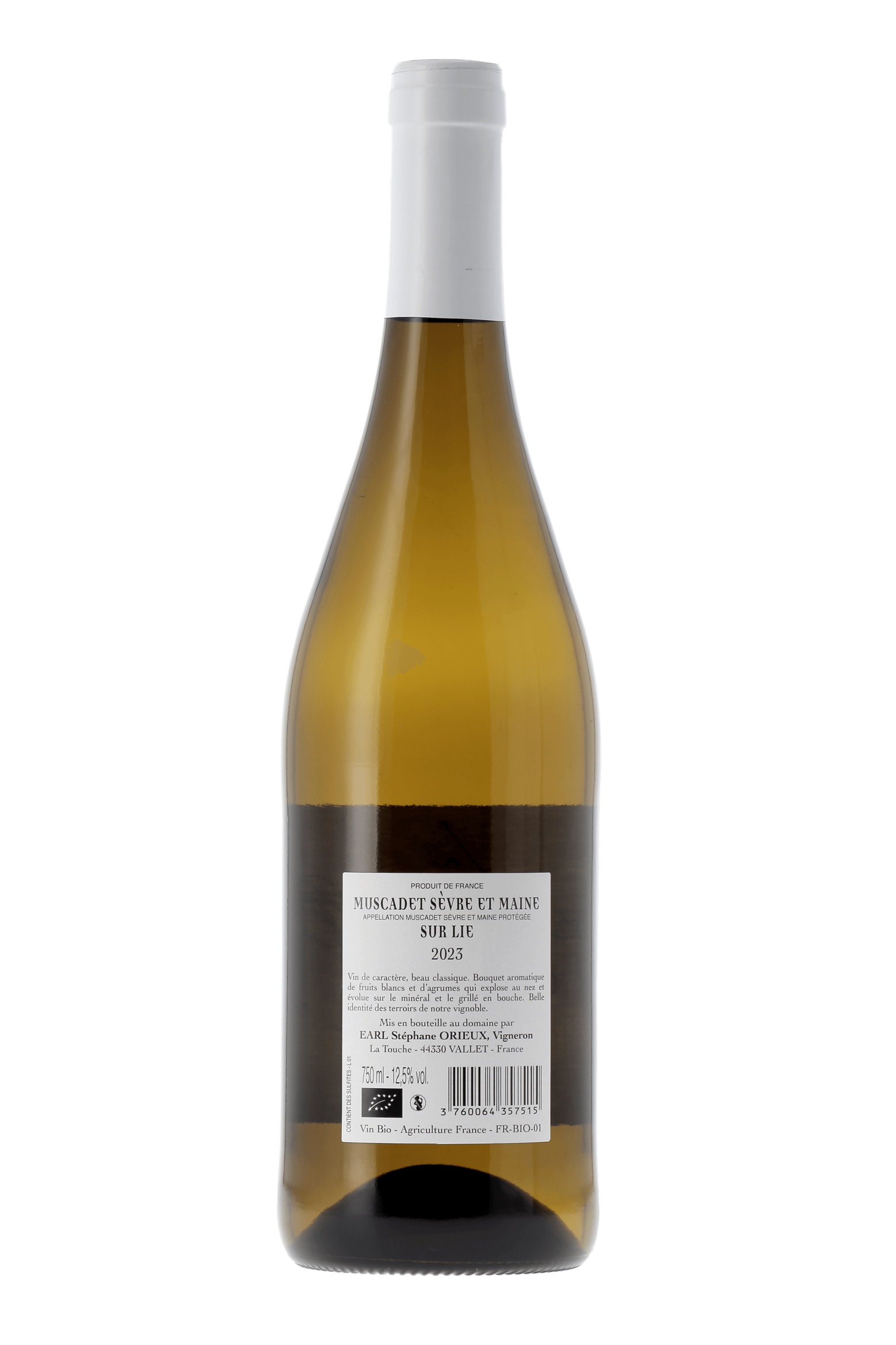 Muscadet Sèvre et Maine La Bregeonnette 2023 - frontbs