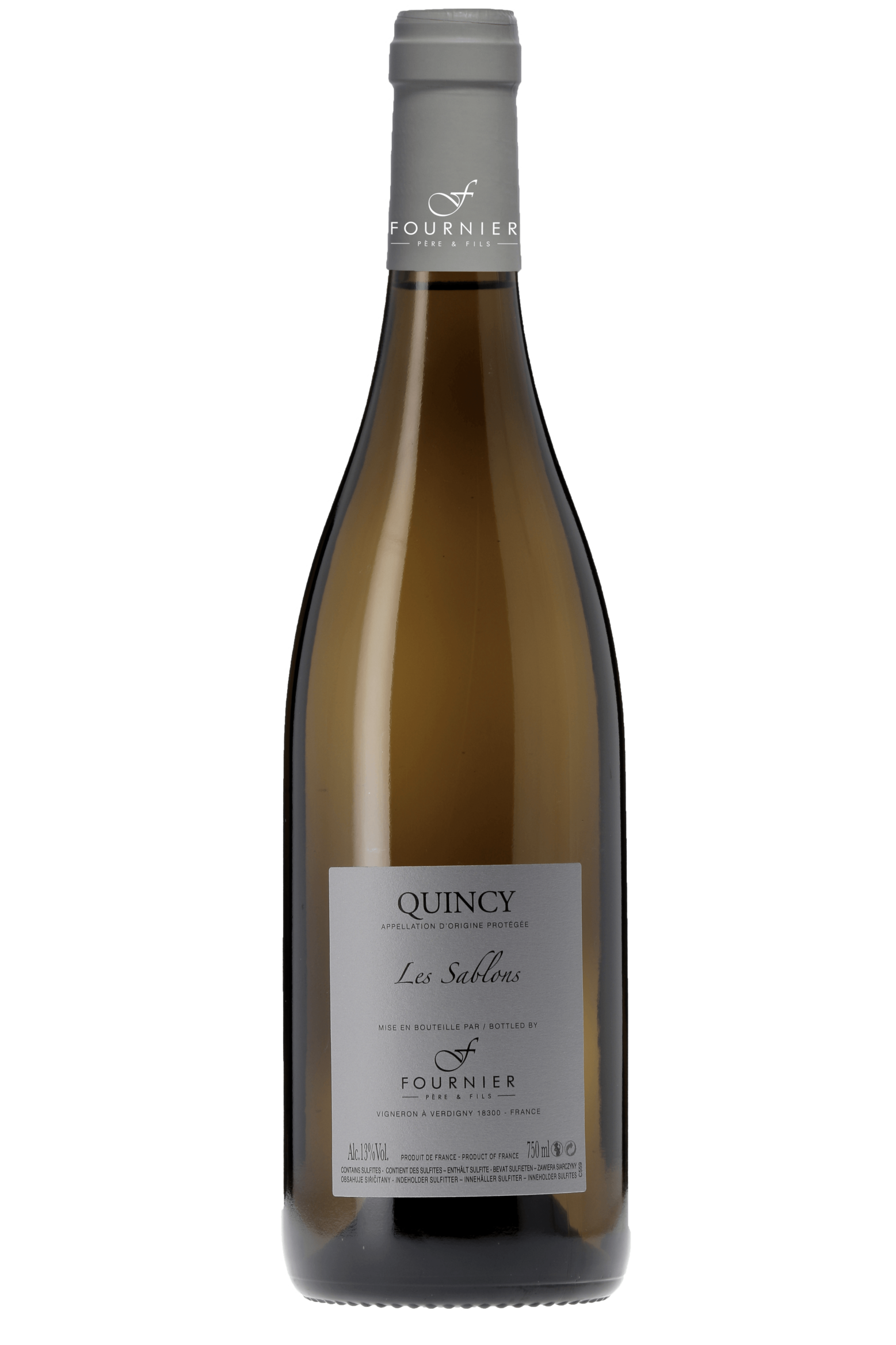 Quincy Les Sablons Fournier Père et Fils 2022 - frontbs