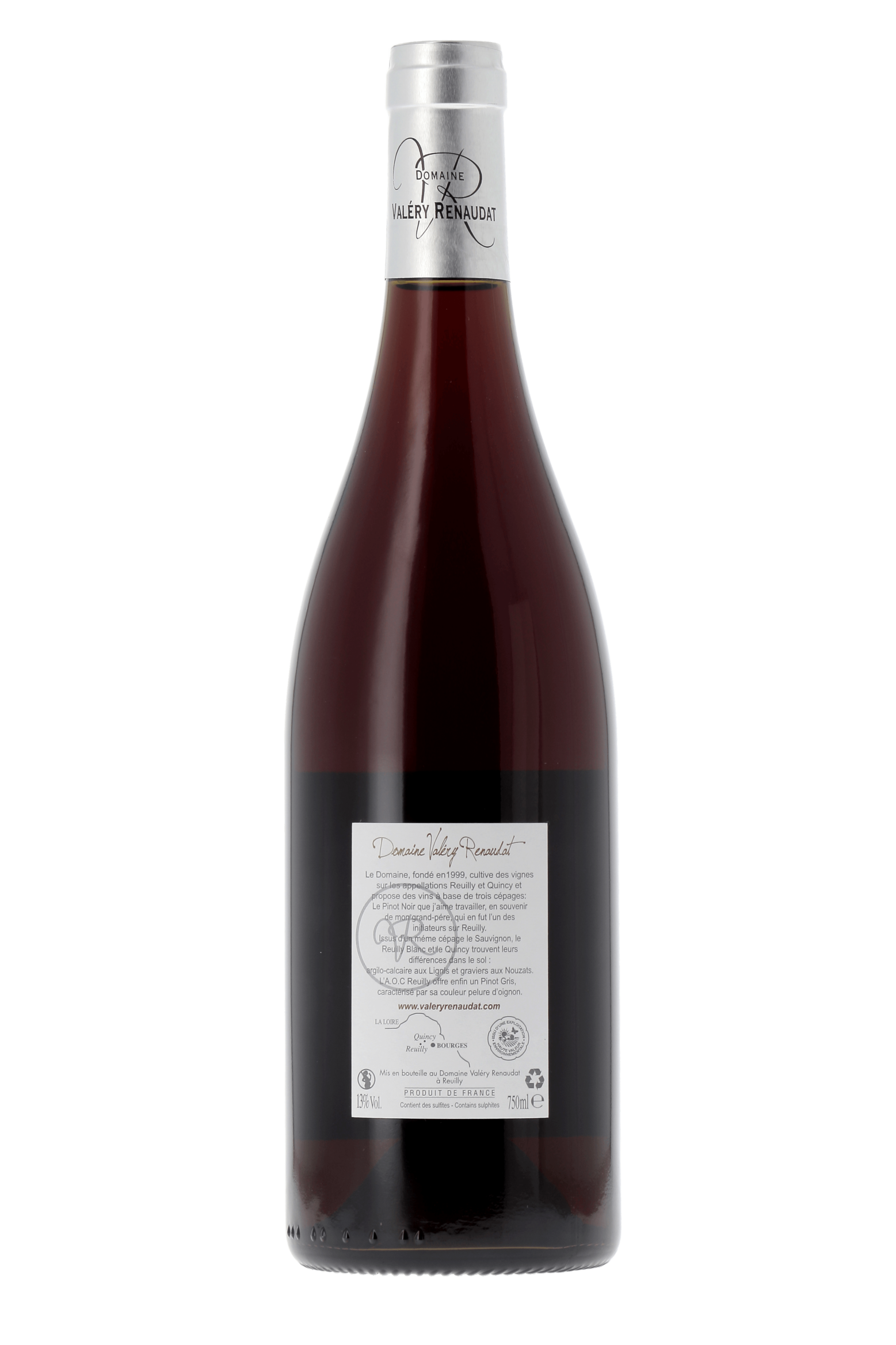 Reuilly Les Lignis Domaine Valery Renaudat 2022 - frontbs