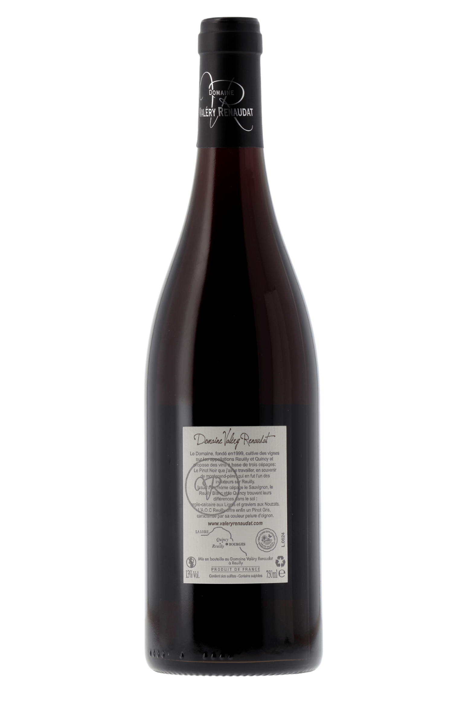 Reuilly Les Lignis Domaine Valery Renaudat 2023 - frontbs