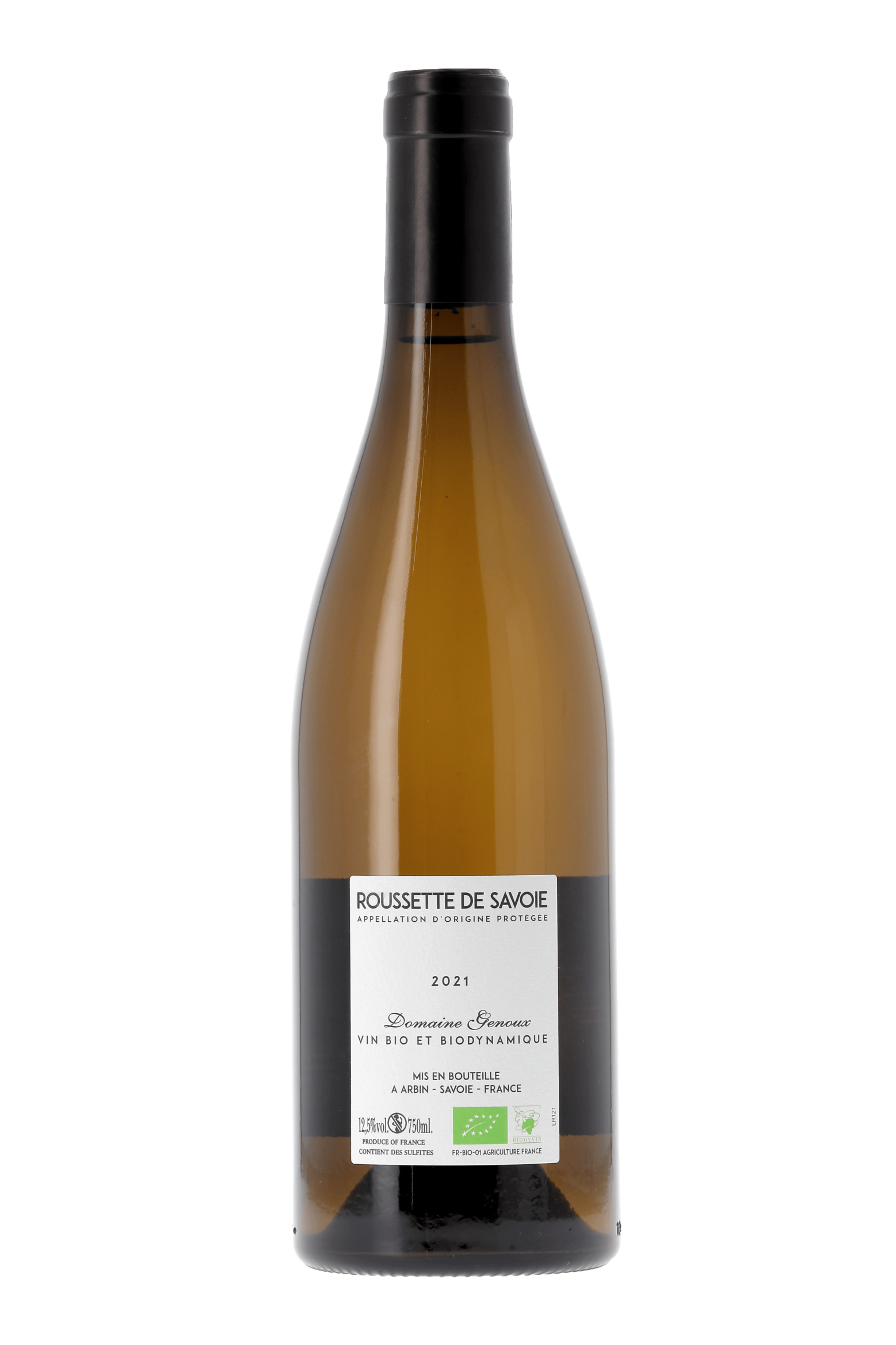 Roussette de Savoie Son Altesse Château de Mérande 2021 - frontbs