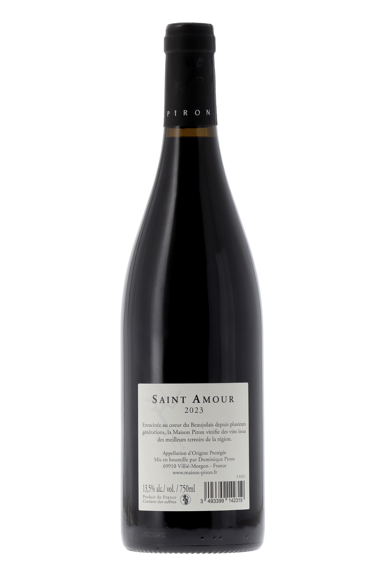 Saint-Amour Domaine Dominique Piron - frontbs