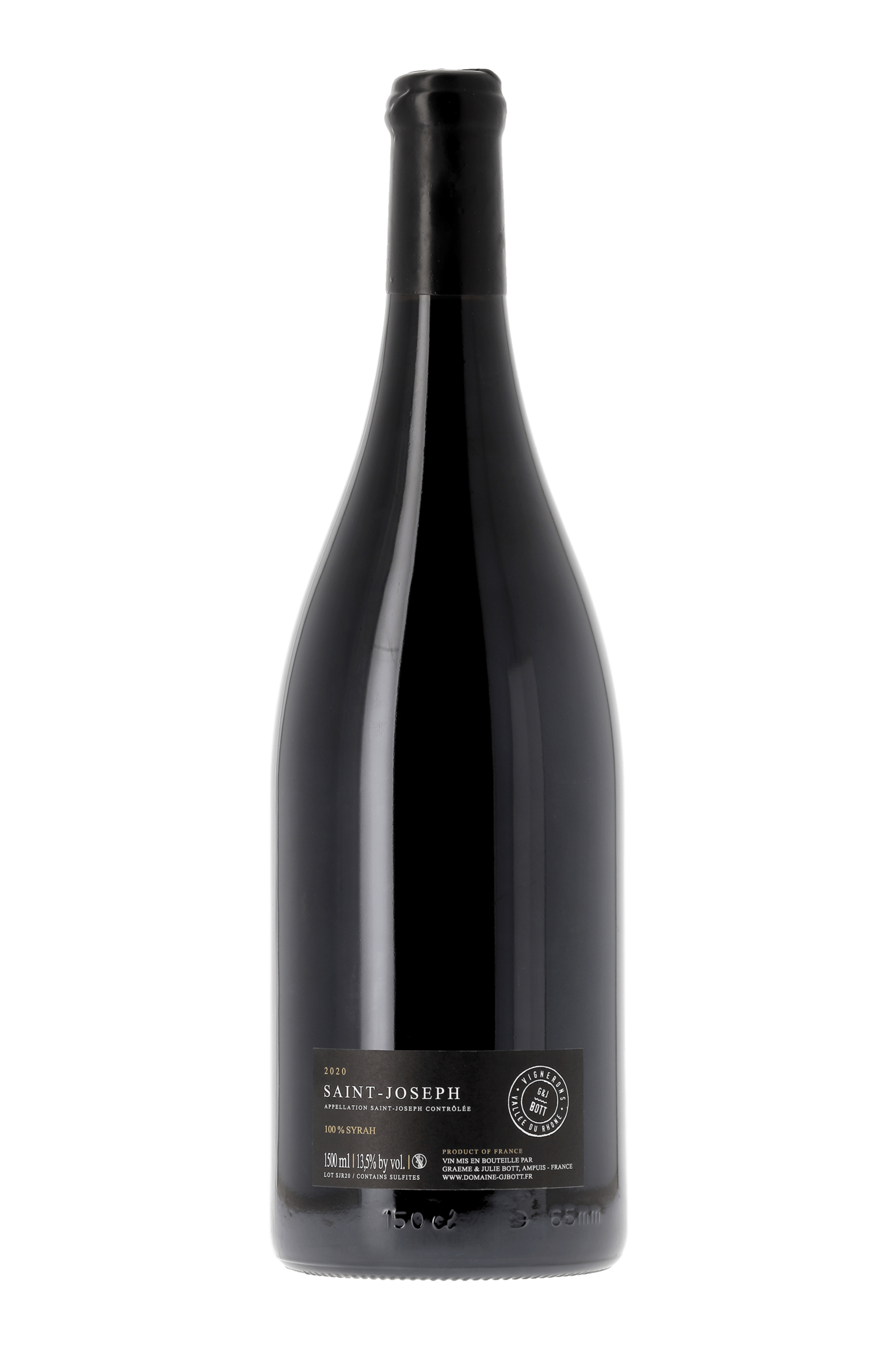 Saint-Joseph Domaine Graeme & Julie Bott 2020 150cl - frontbs