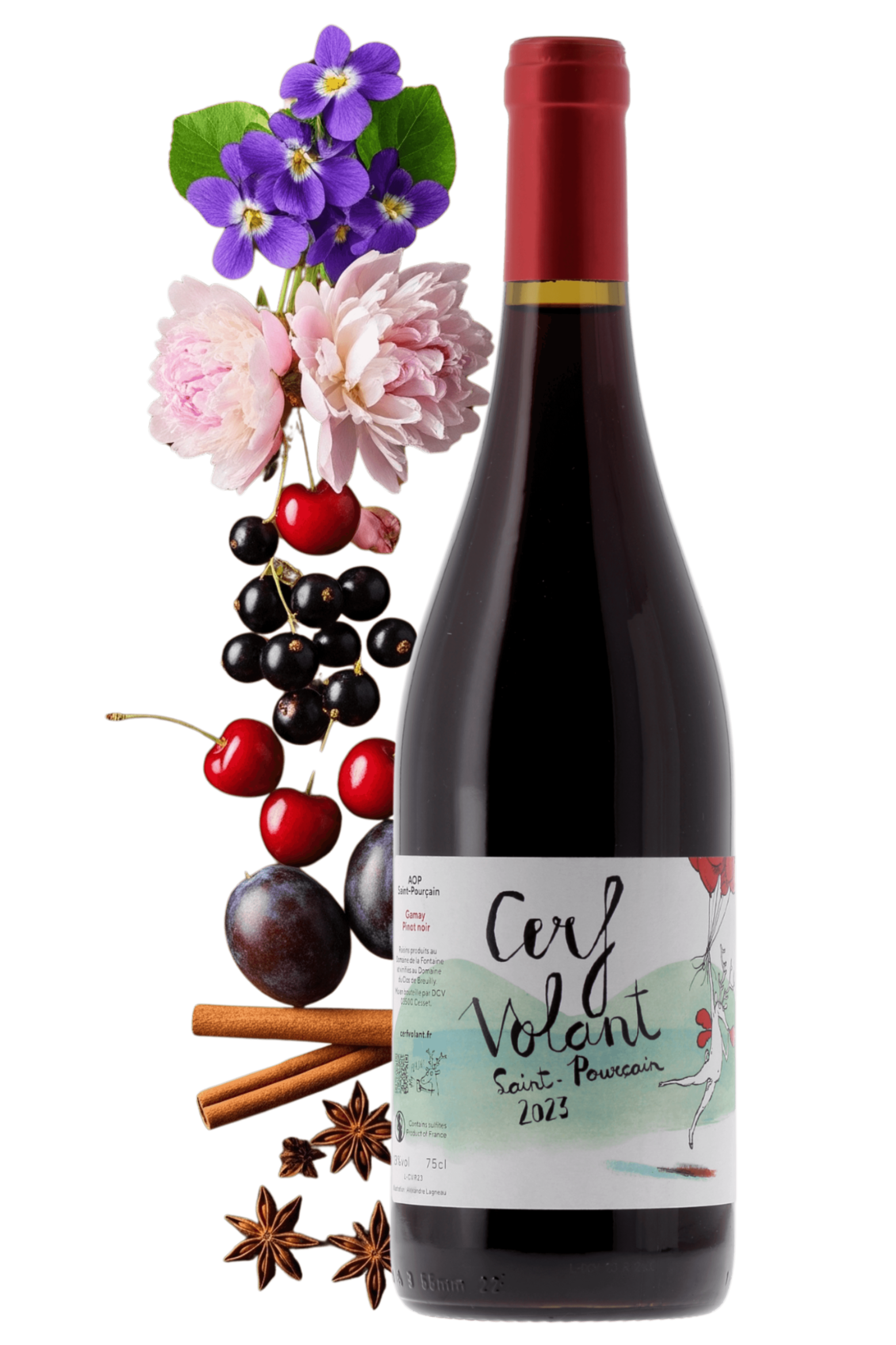 Saint-Pourçain Cerf Volant Clos de Breuilly 2023 - frontbs