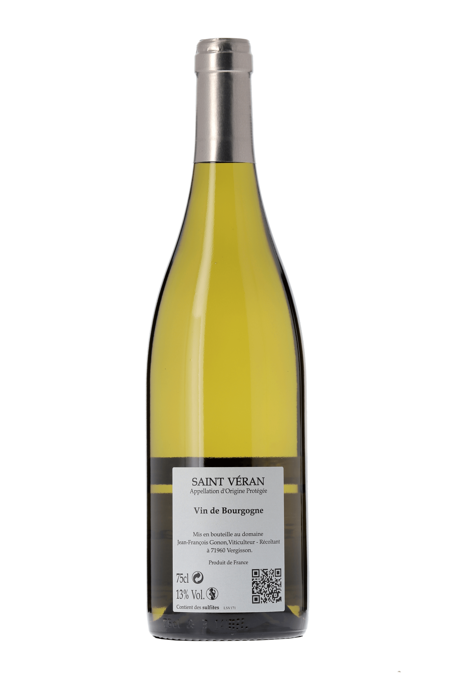 Saint-Véran Domaine Gonon 2018 - frontbs