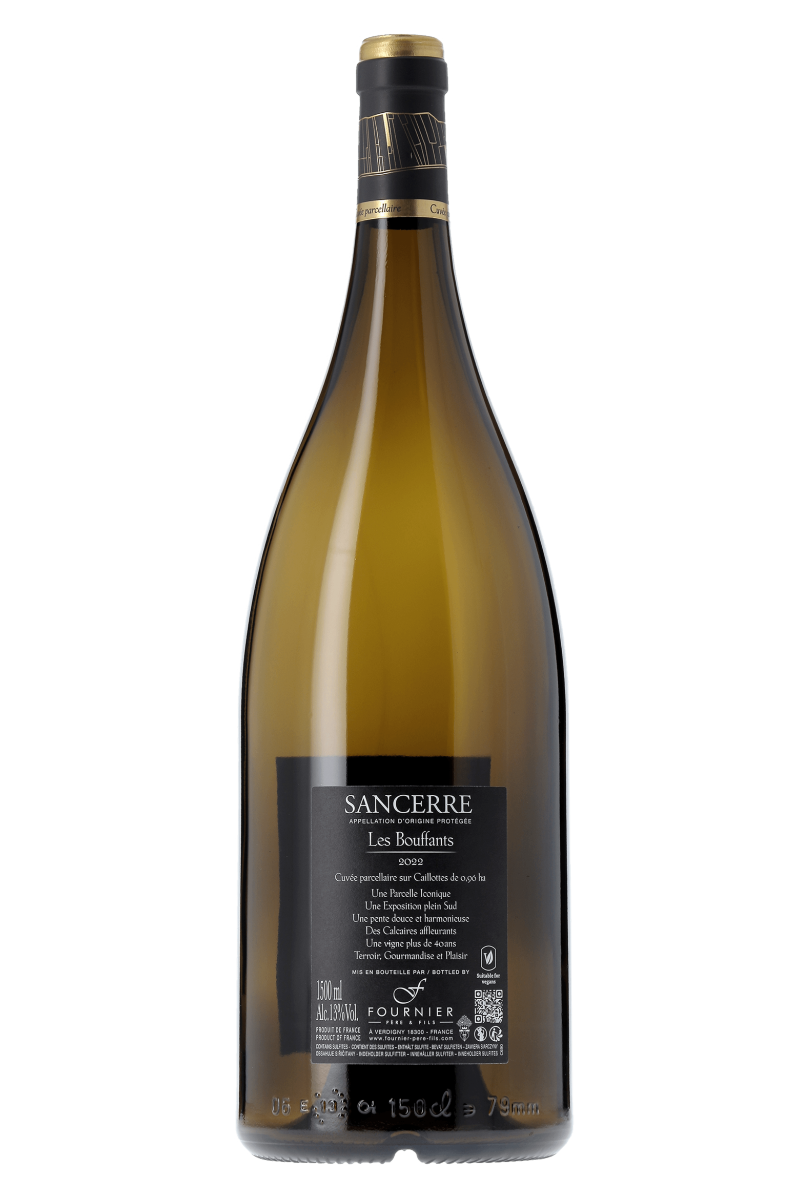 Sancerre Les Bouffants Fournier Père et Fils 2022 150cl - frontbs